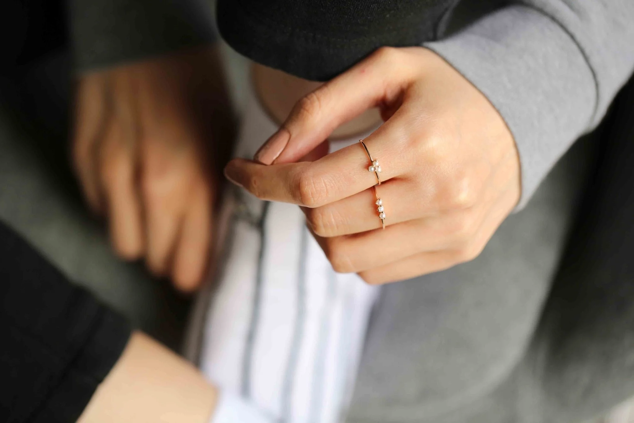 Üç Sıra İnci Yüzük - 3