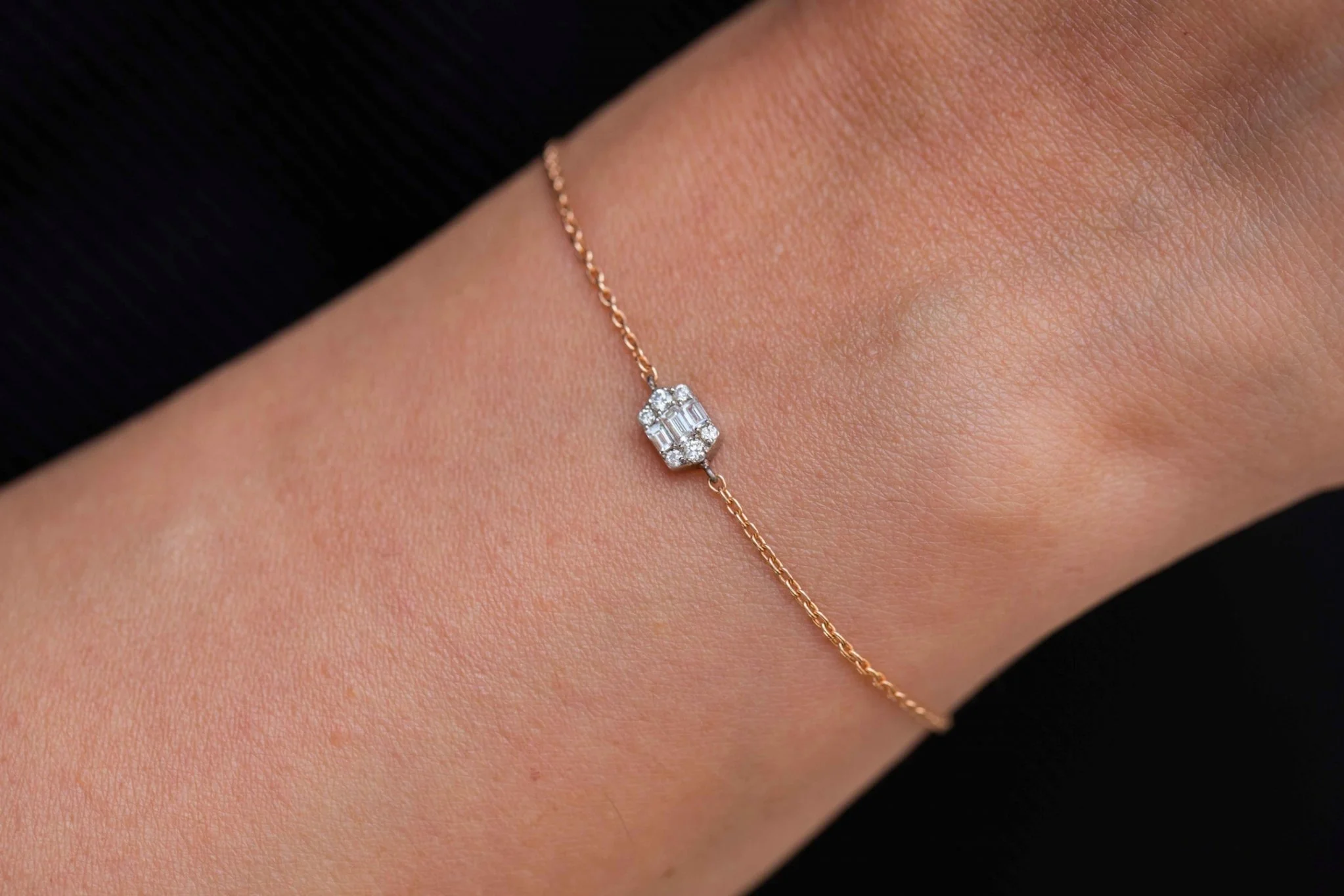 Altıgen Baget Bilezik - 1