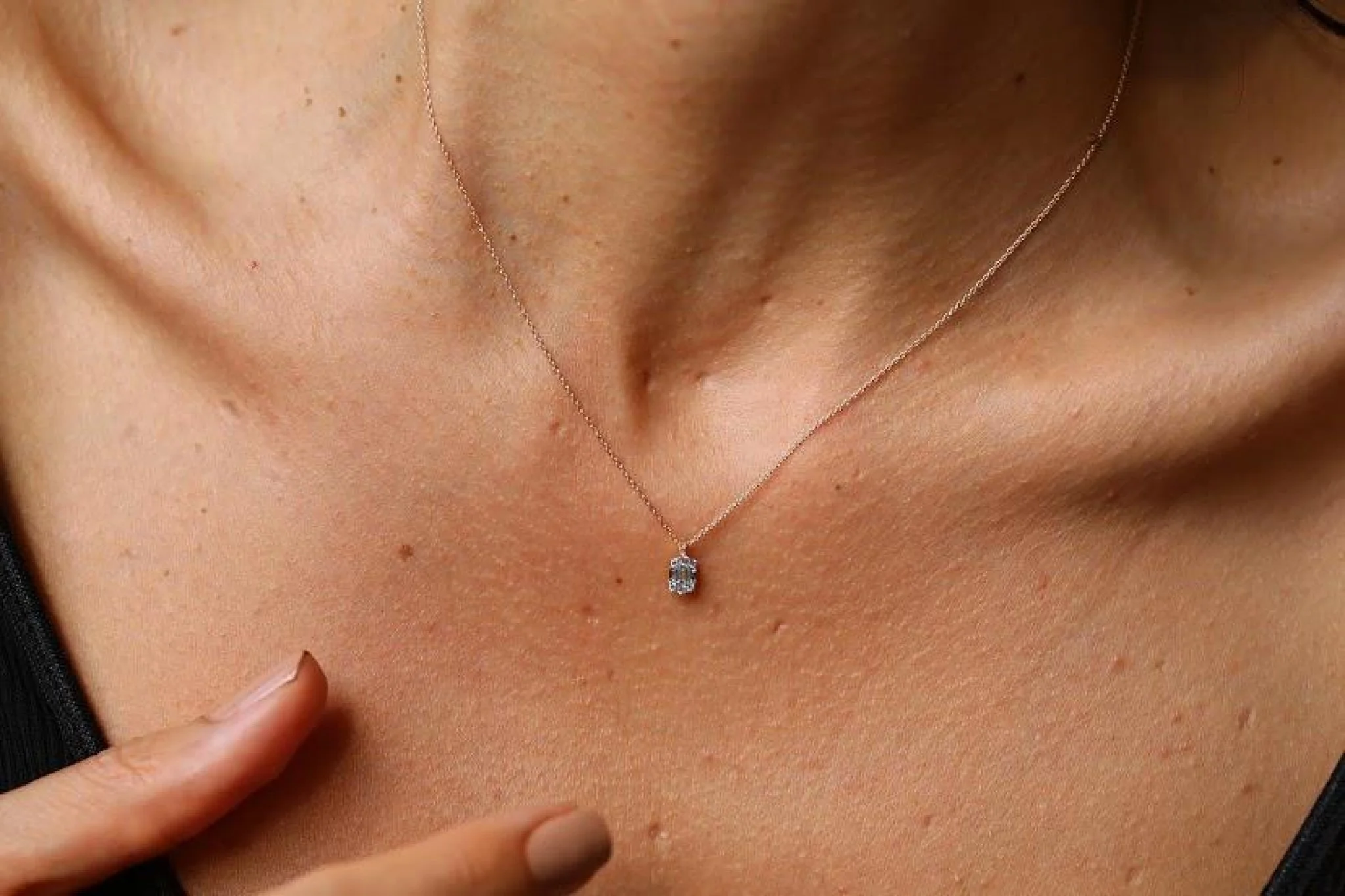 Altıgen Baget Kolye - 5