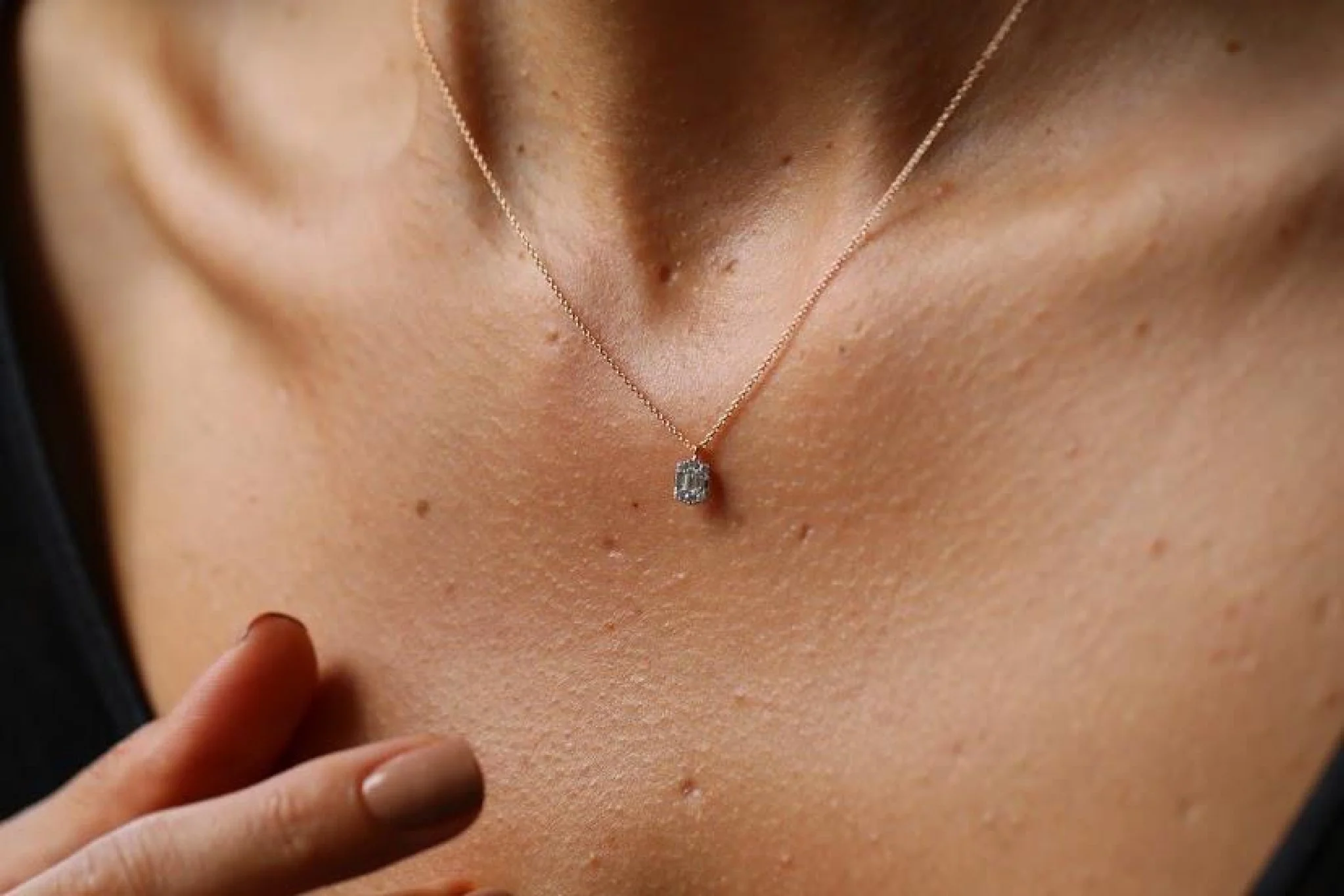 Altıgen Baget Kolye - 4