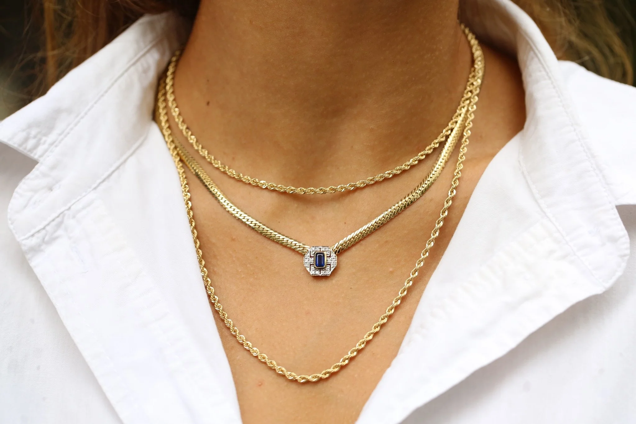 Arte Safir Kolye - 1