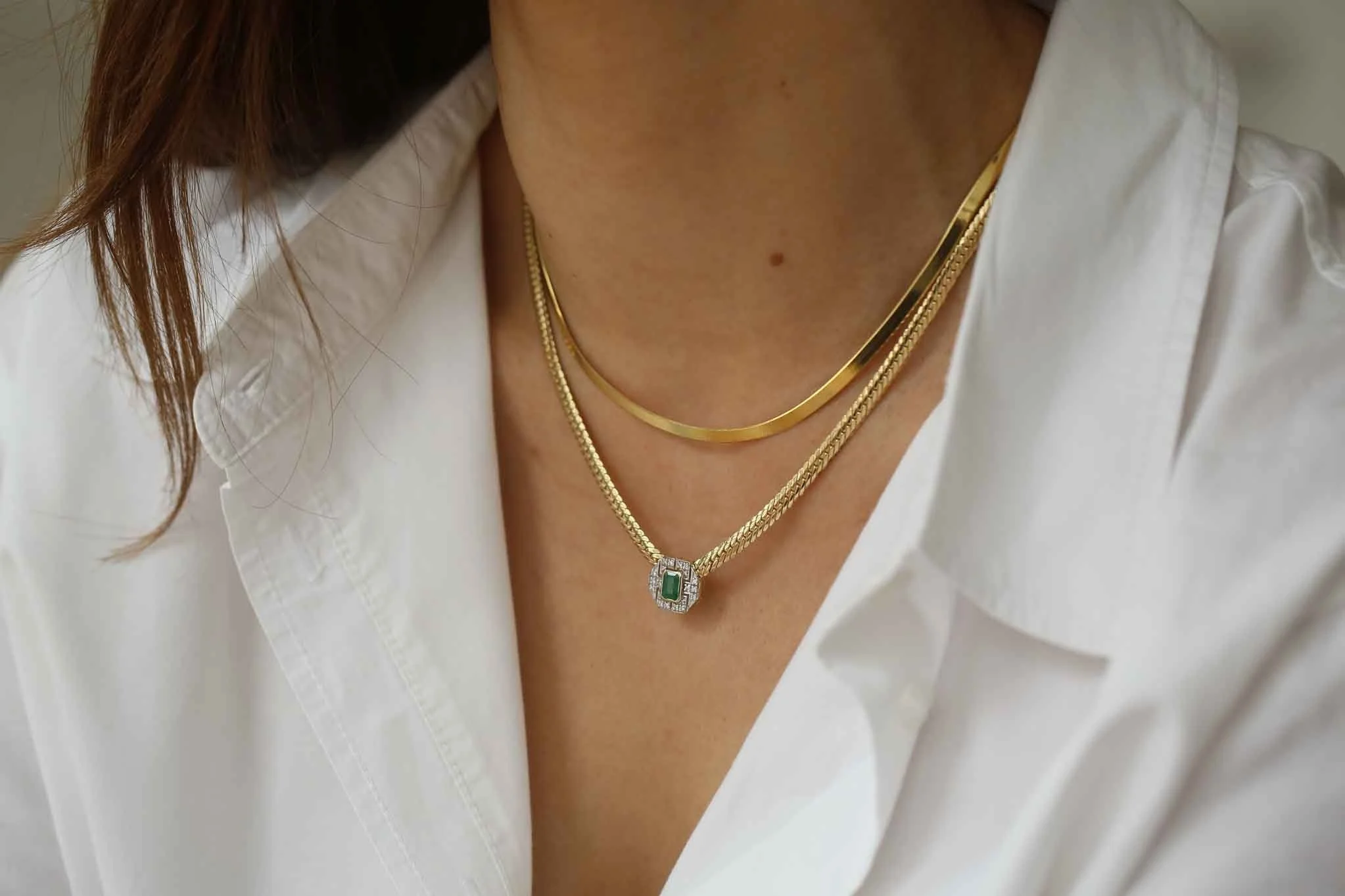 Arte Zümrüt Kolye - 5