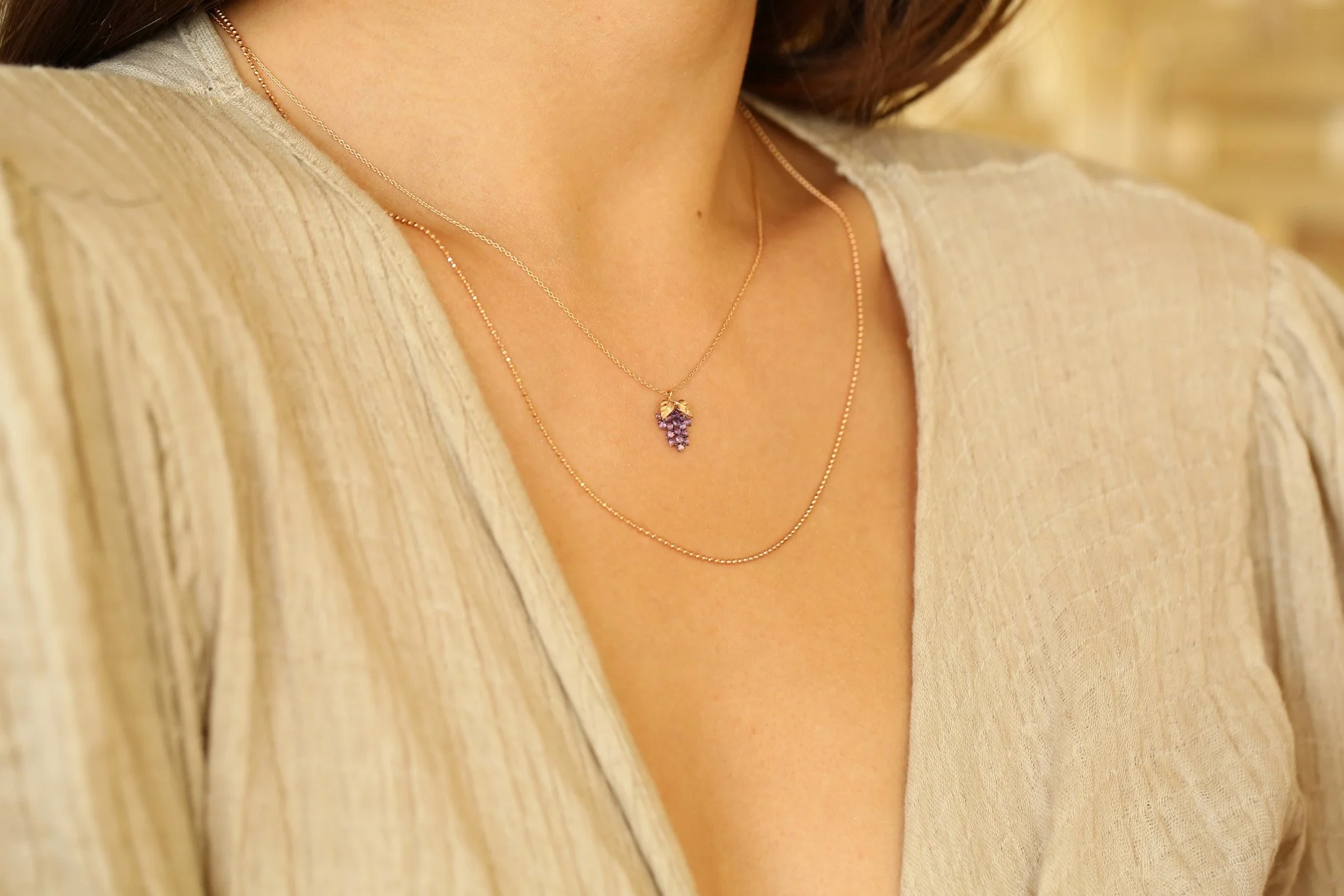 Böğürtlen Kolye - 1