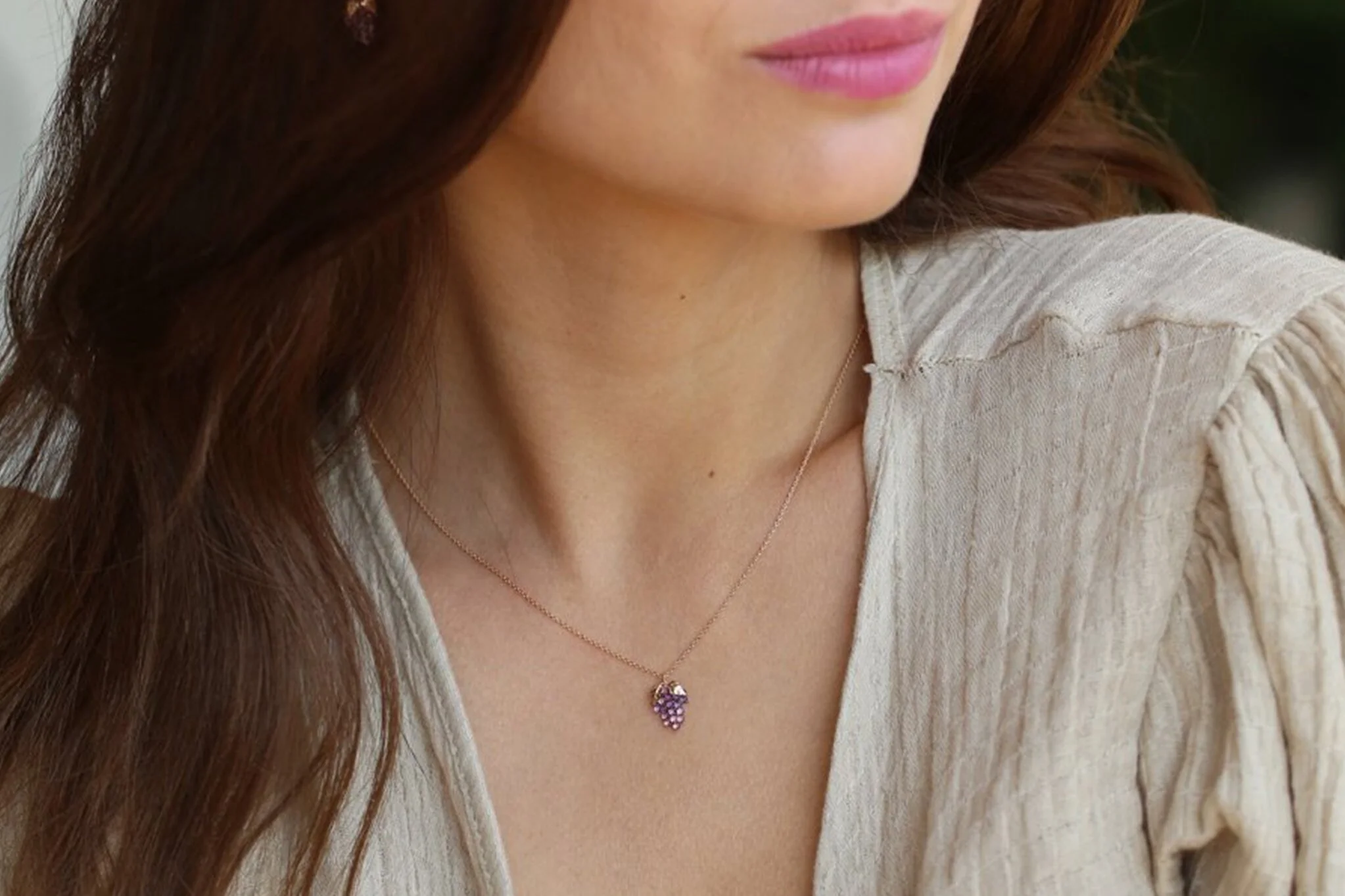 Böğürtlen Kolye - 4