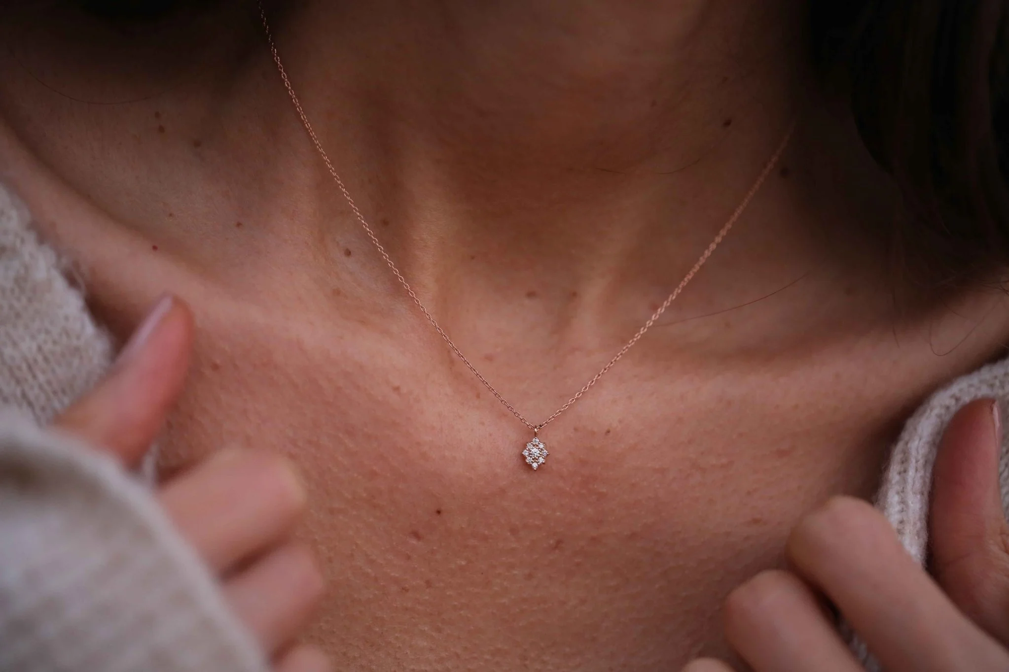 Cemre Pırlanta Kolye - 3