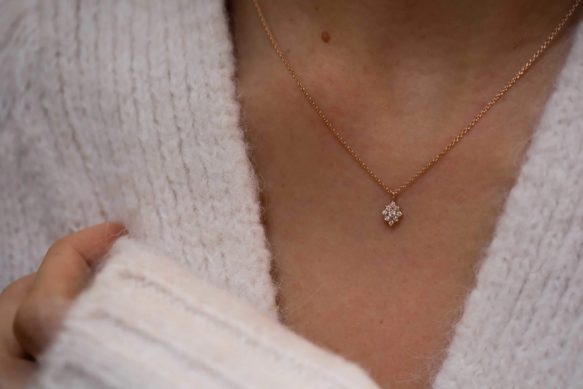 Cemre Pırlanta Kolye - 1