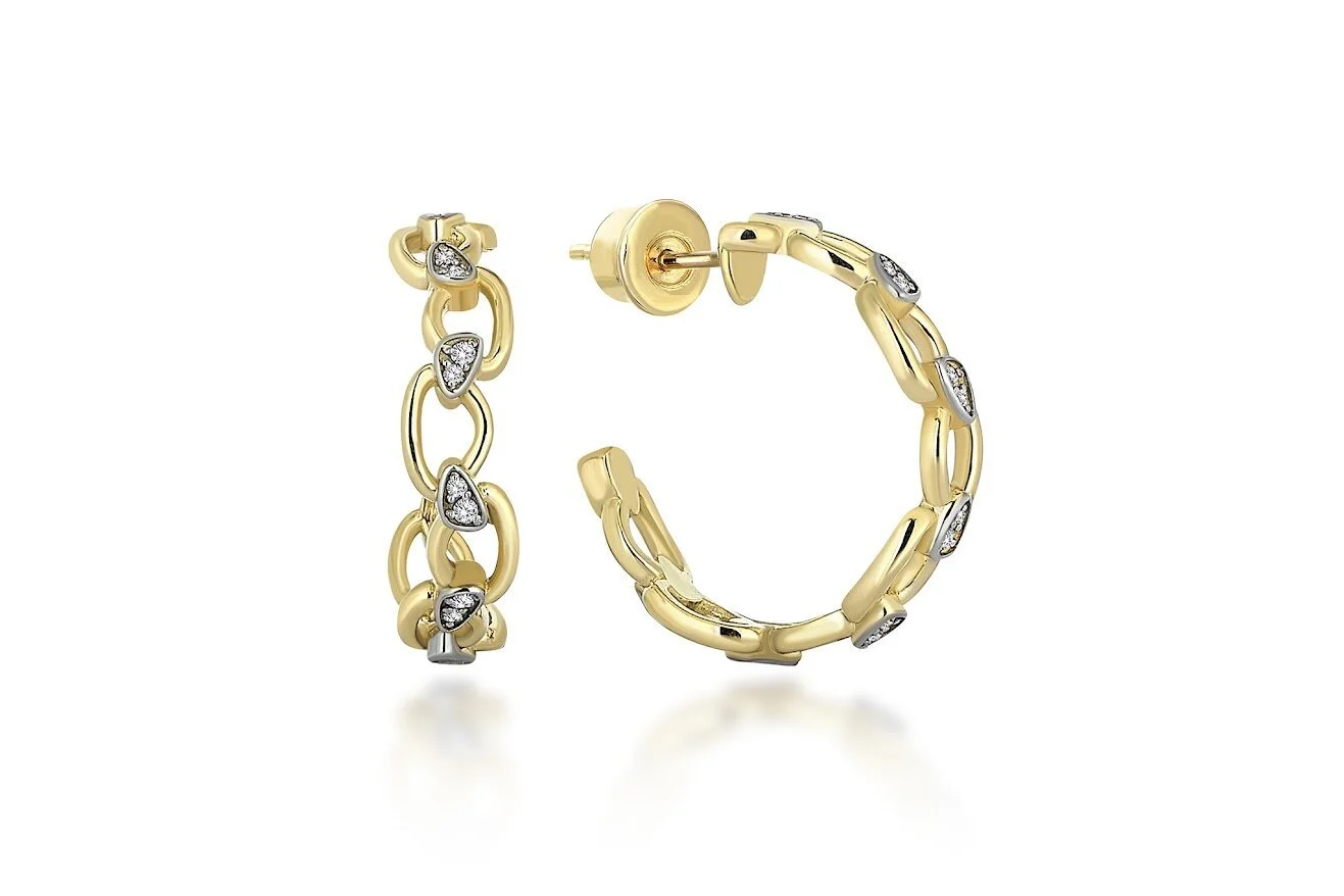 Connection Dia Earrings - 1