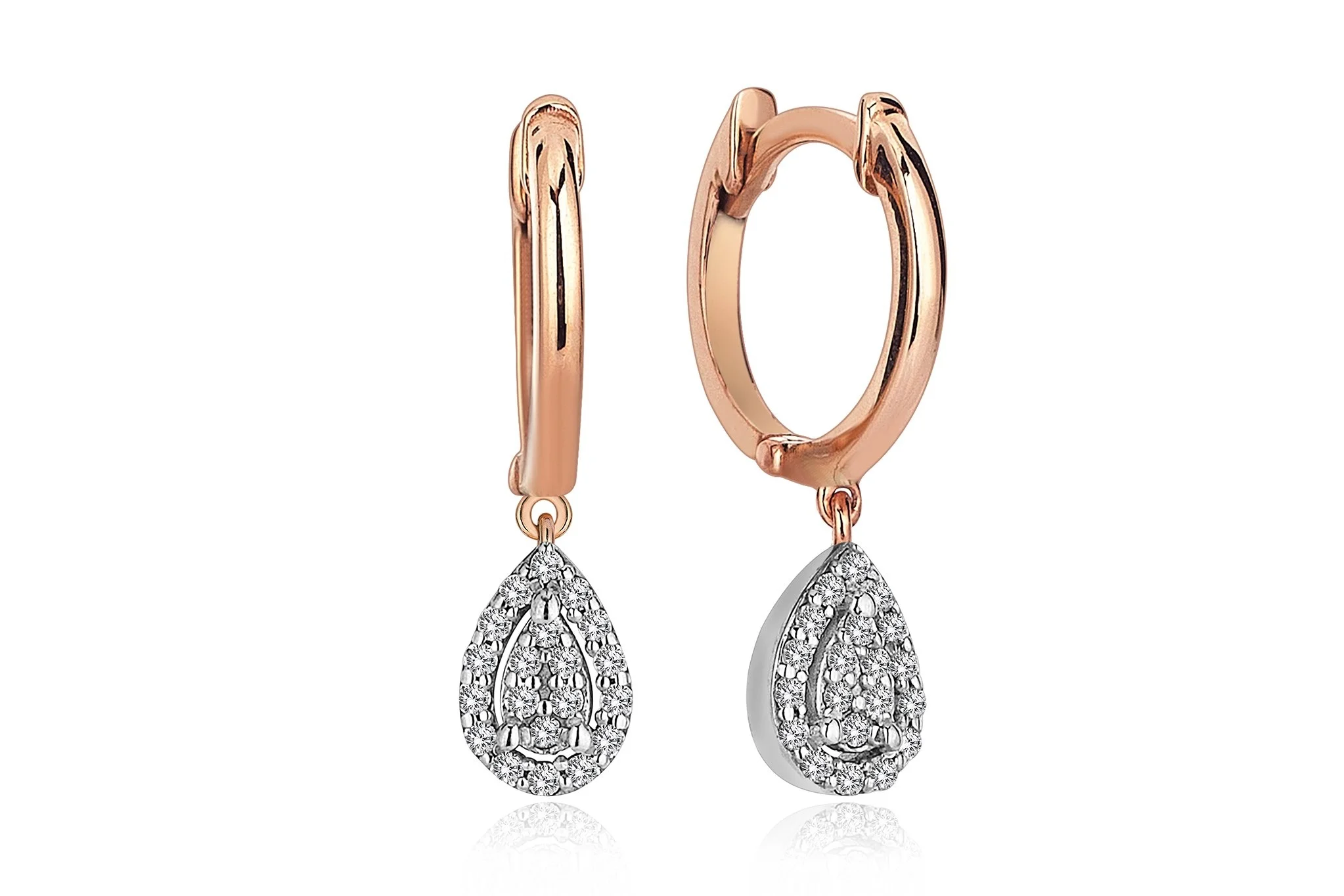 Damla Pırlanta Küpe 2.0 - 2