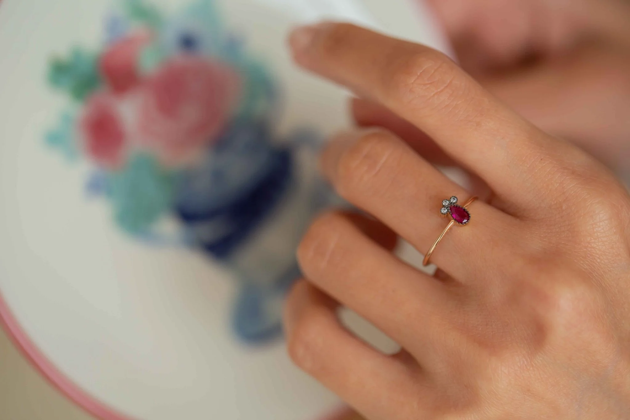 Damla Yakut Yüzük - 1