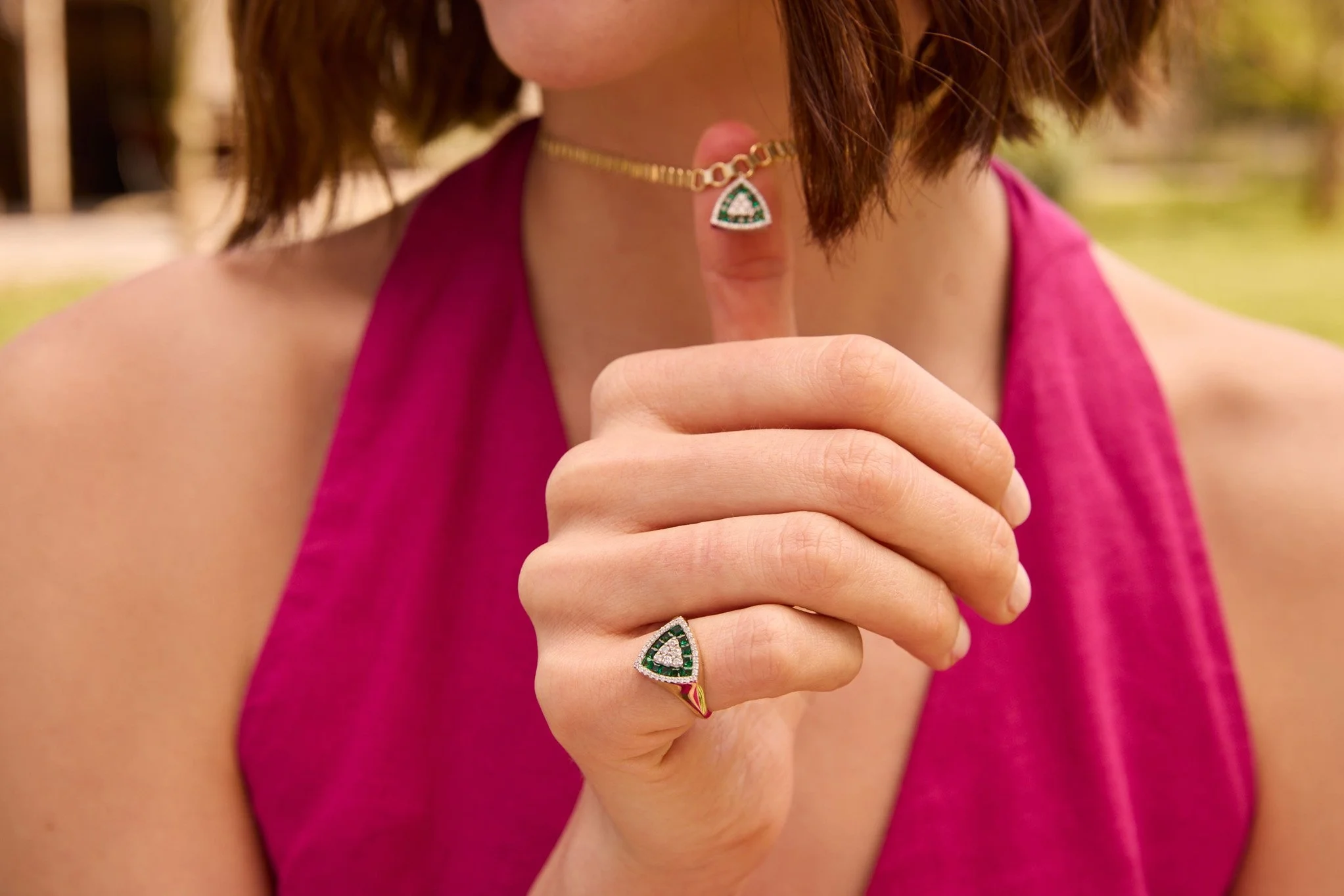 Desert Green Ring - 4