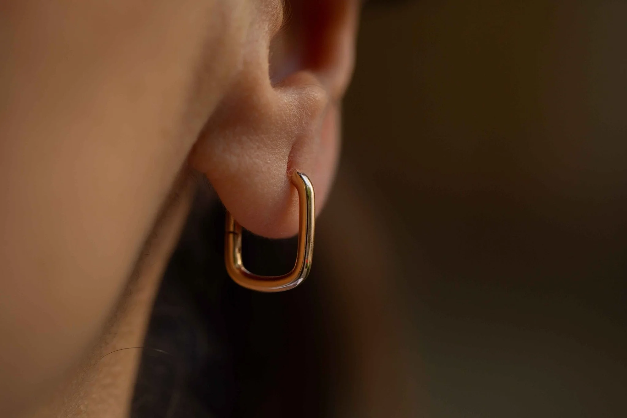 Dikdörtgen Küpe - 3