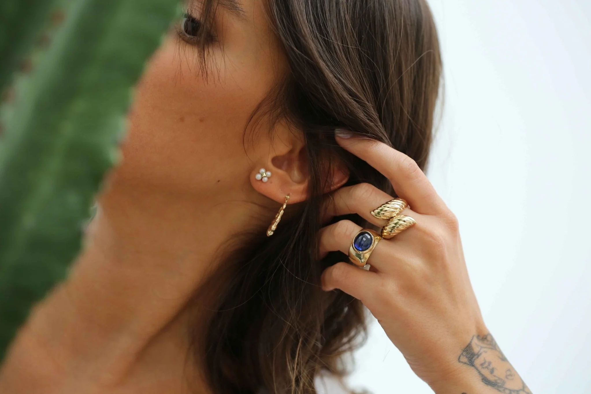 Ubuntu İncisi Küpe - 4