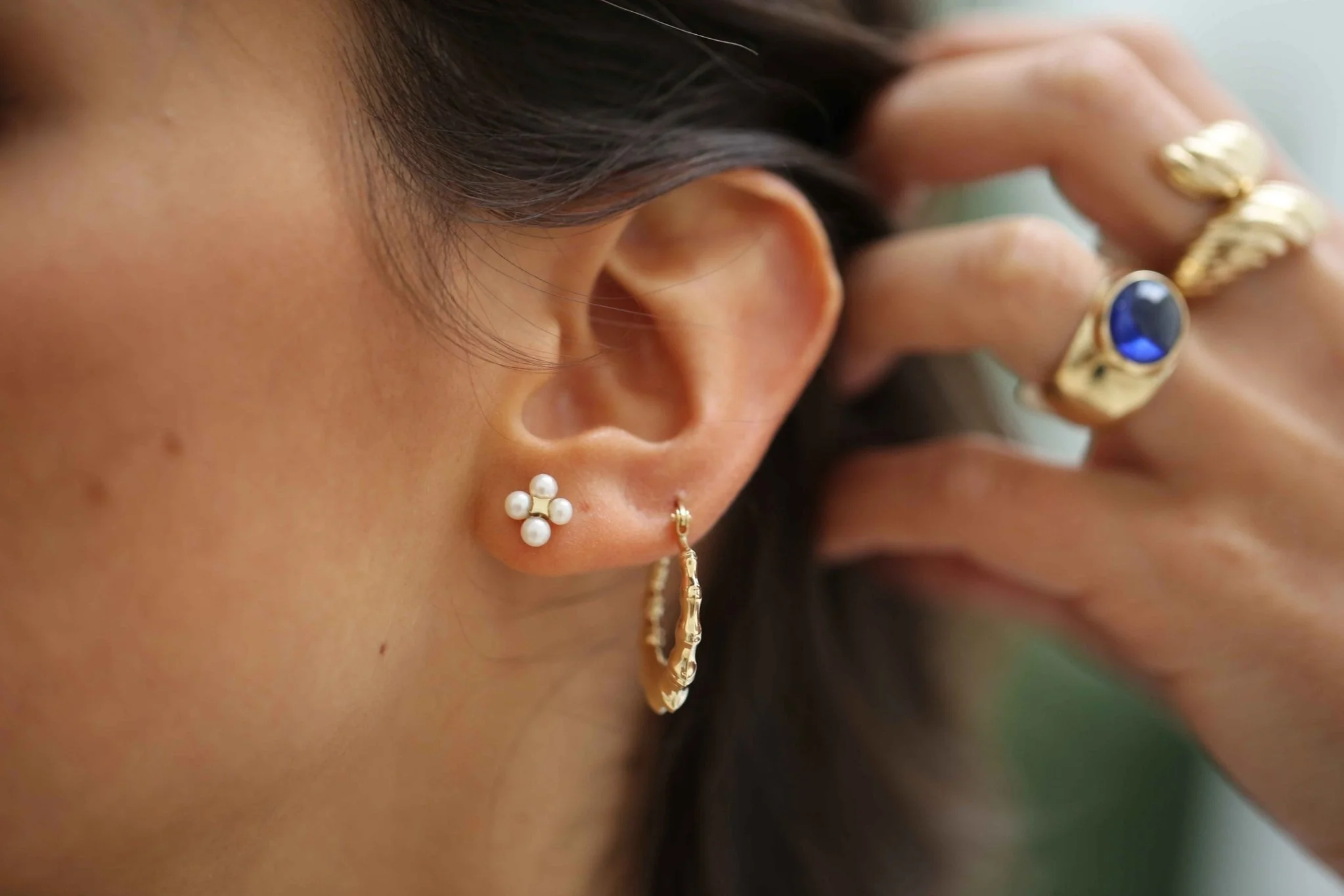 Ubuntu İncisi Küpe - 1