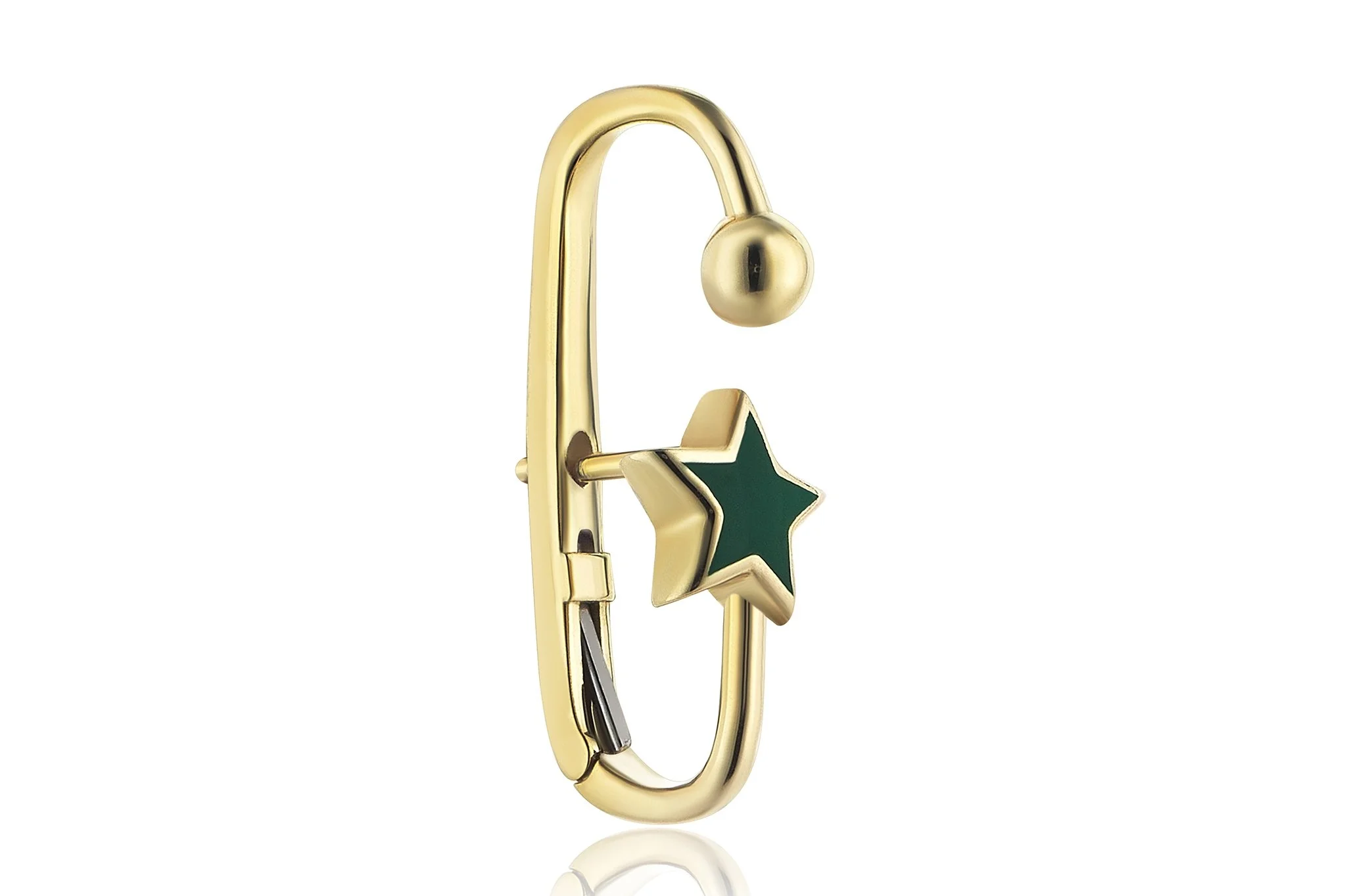 Green Star Earcing - 1