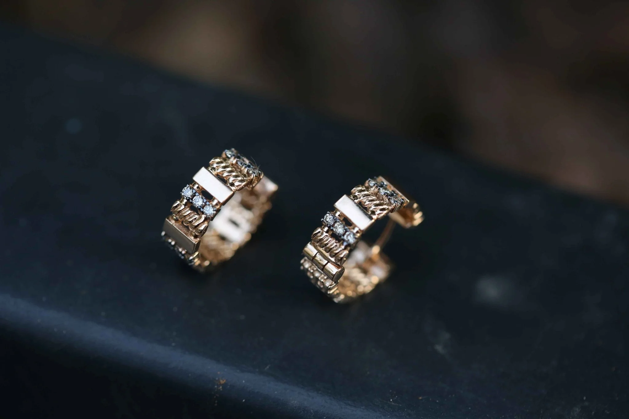 Hasır Konyak Küpe - 1