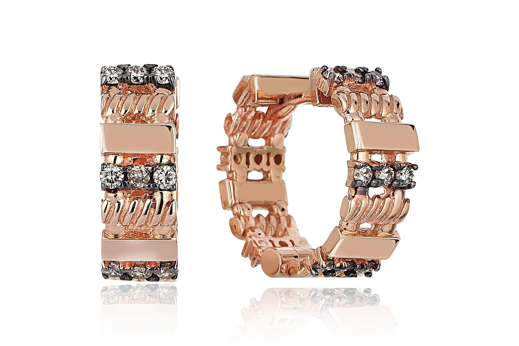 Hasır Konyak Küpe - 3