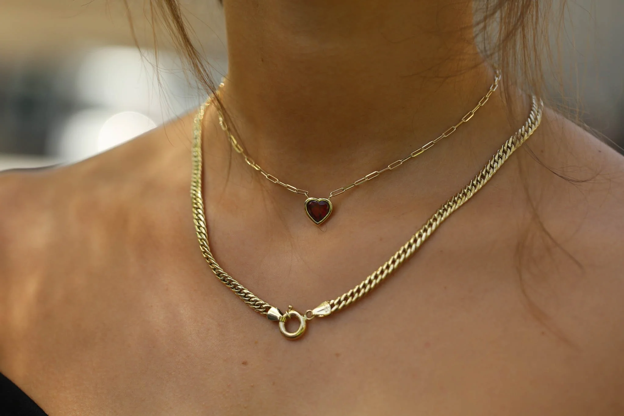 Heart Ruby Kolye - 5