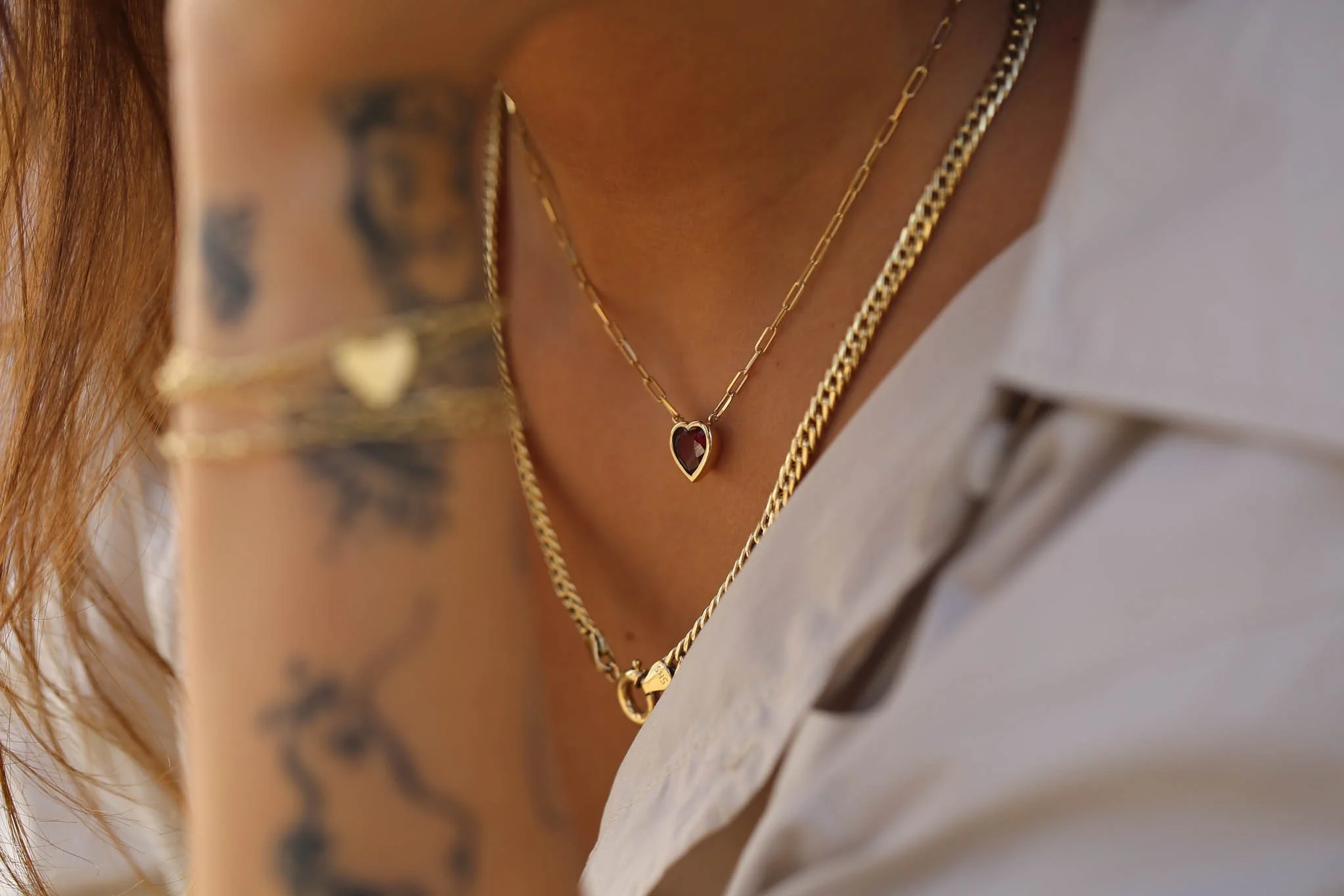 Heart Ruby Kolye - 3