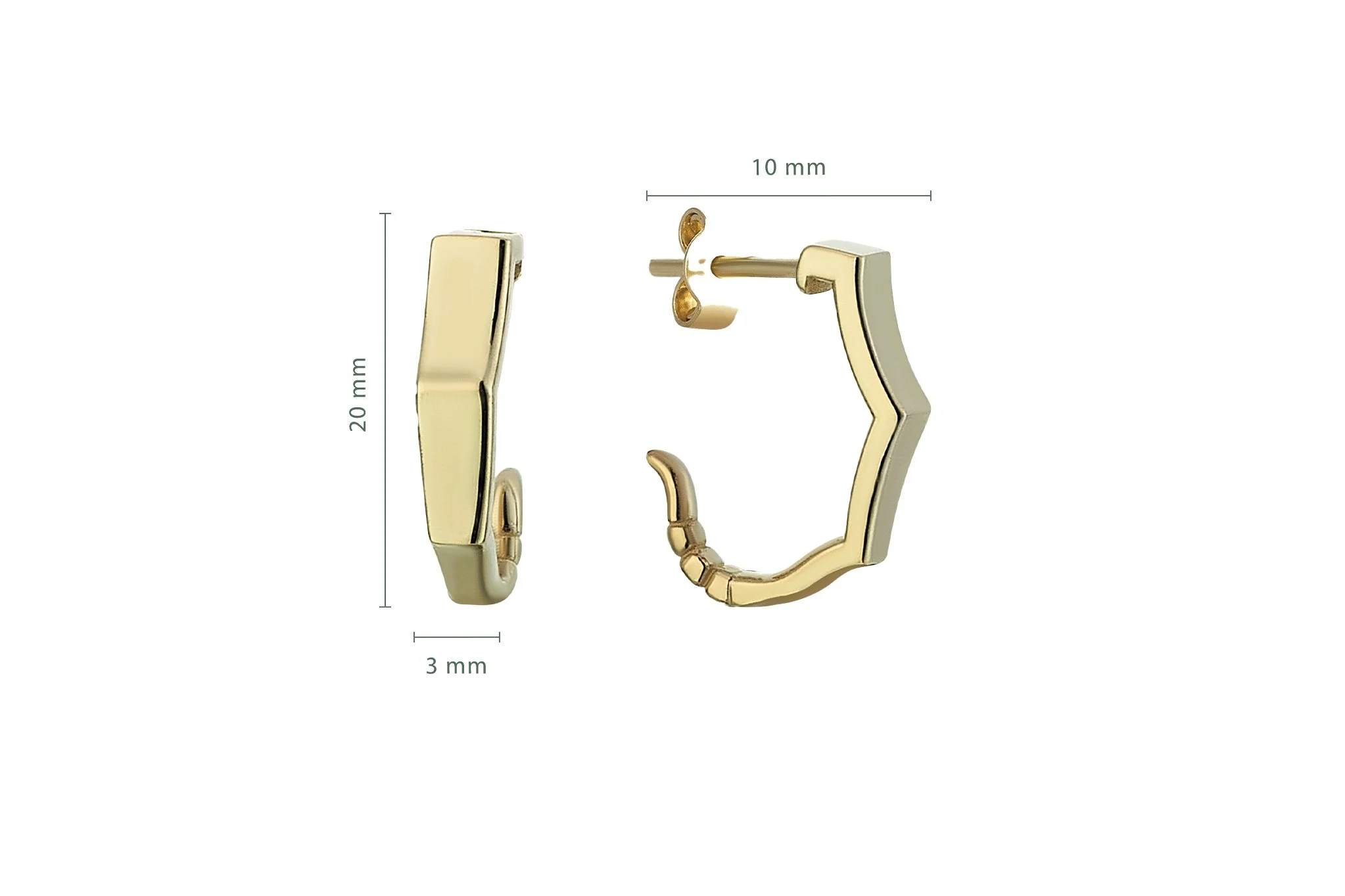 Heritage Bone Küpe - 2