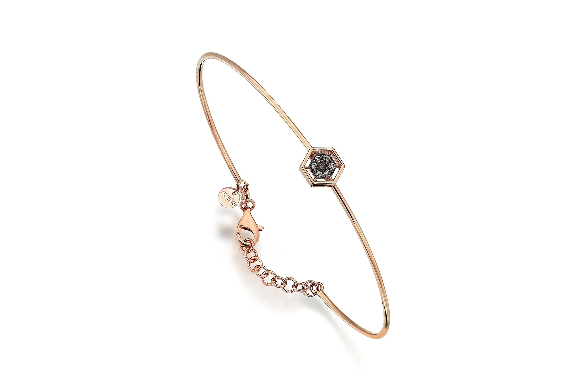 Hexa Brown Bangle - 2