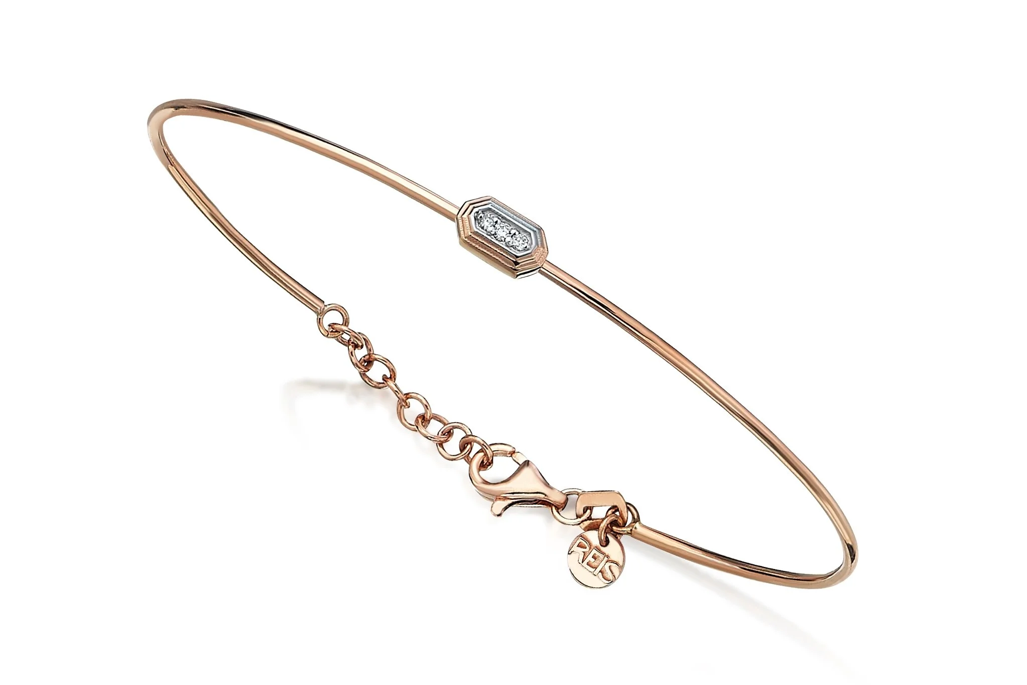 Hexa Side Bangle - 1