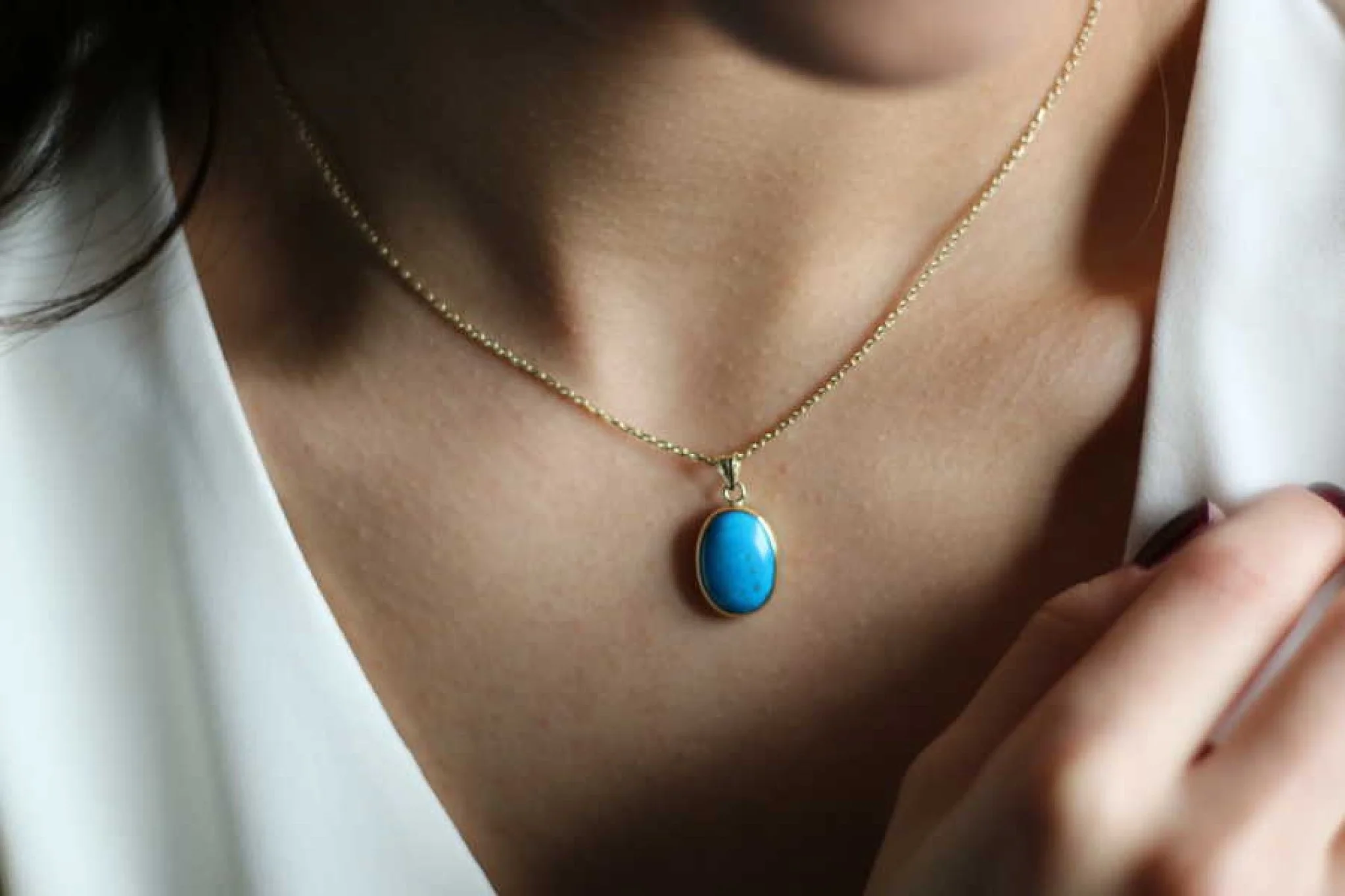 İran Firuzesi Kolye - 1