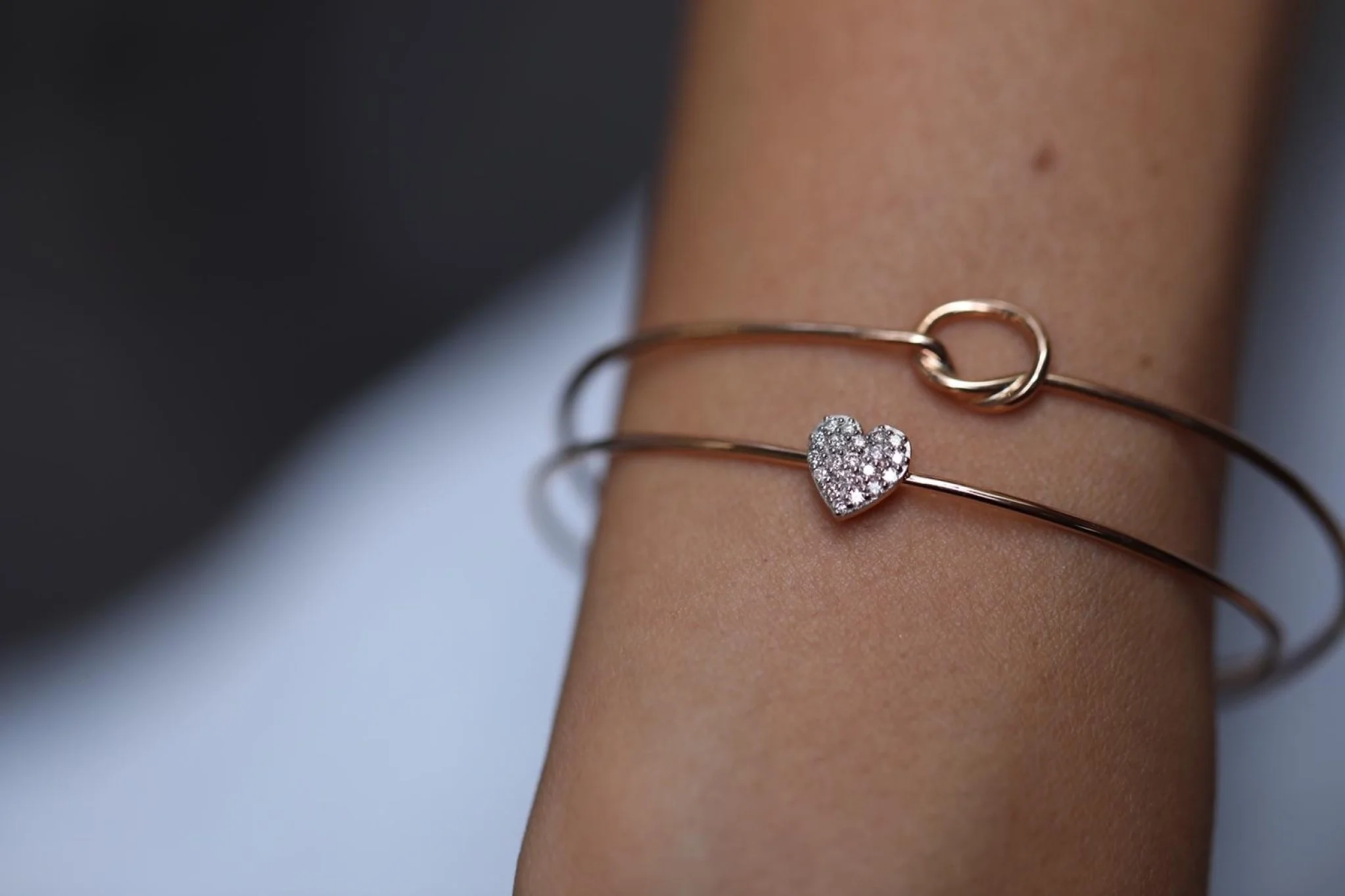 Kalp Pırlanta Bilezik - 3