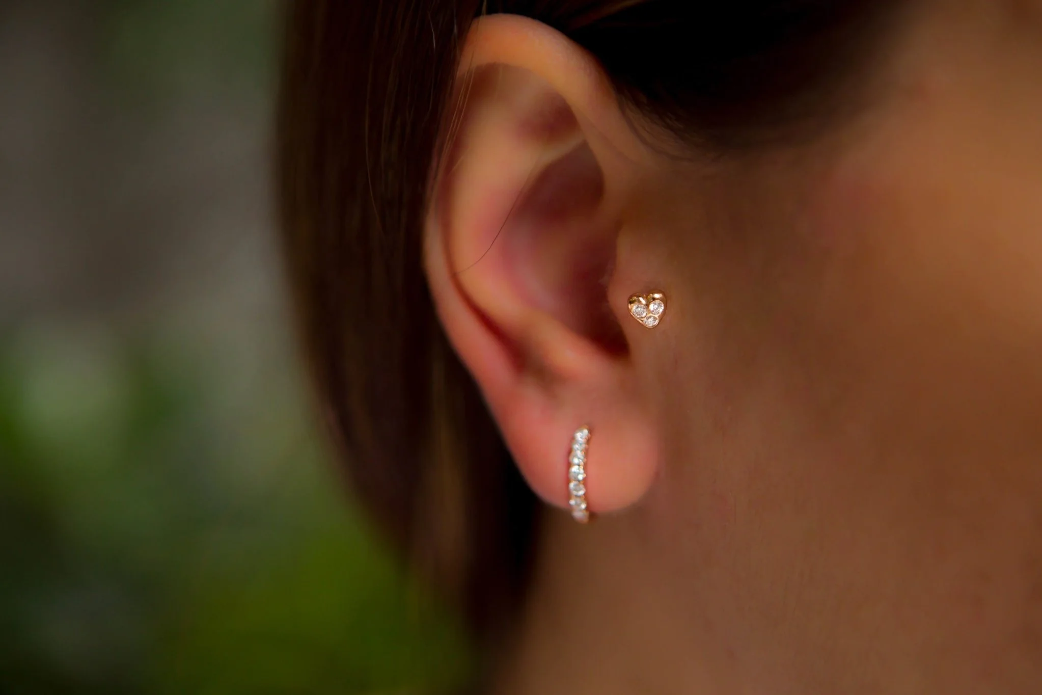 Kalp Pırlanta Tragus - 1