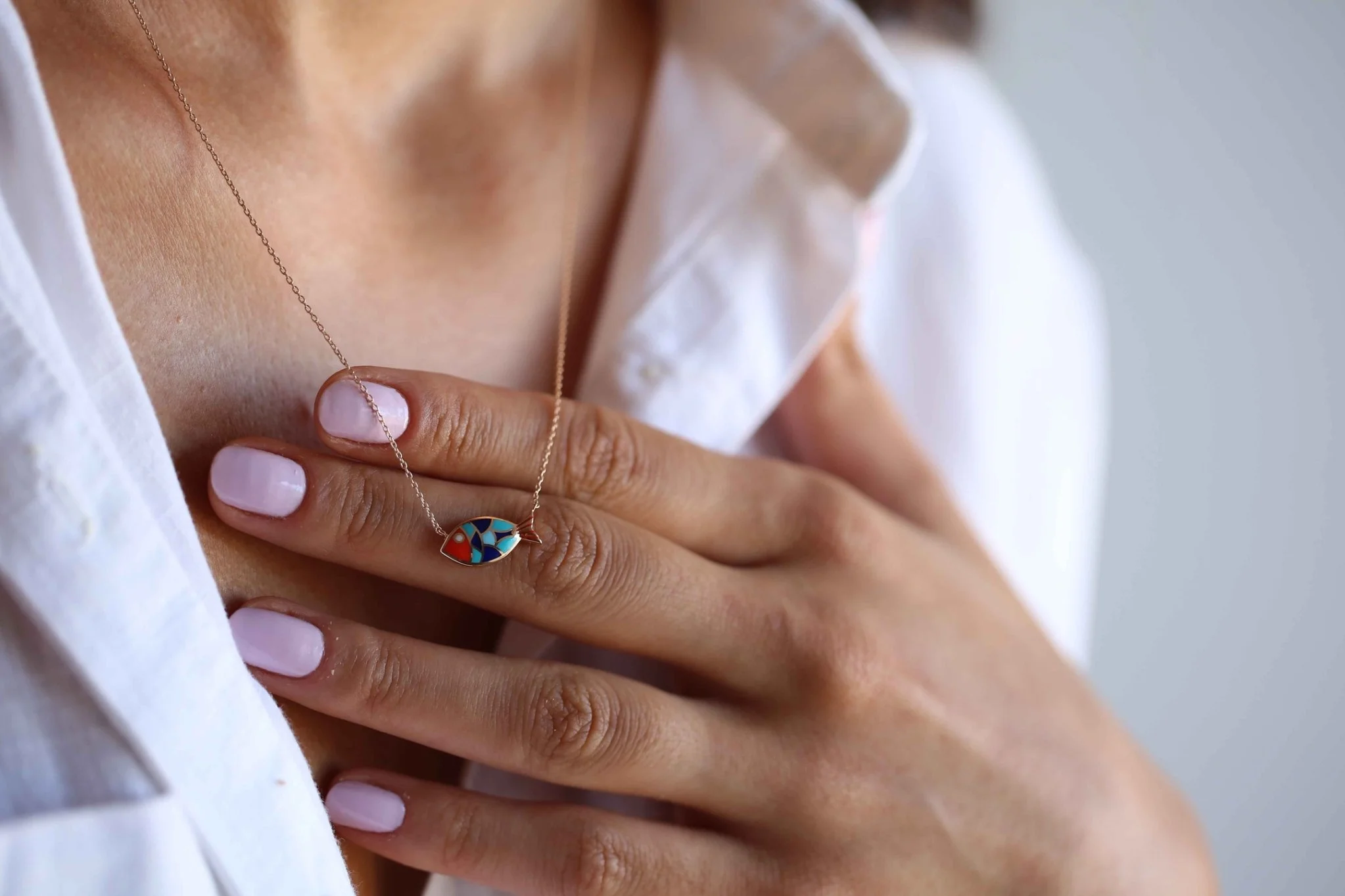 Karnaval Fish Kolye - 1