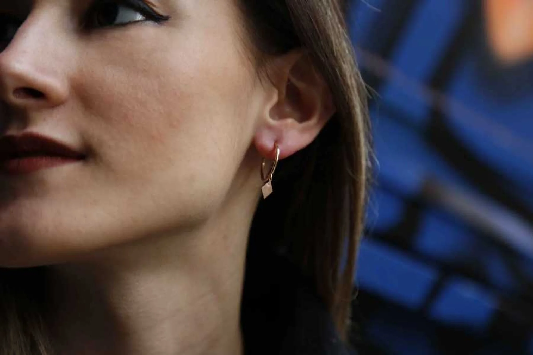 Karo Halka Sallantılı Küpe - 1