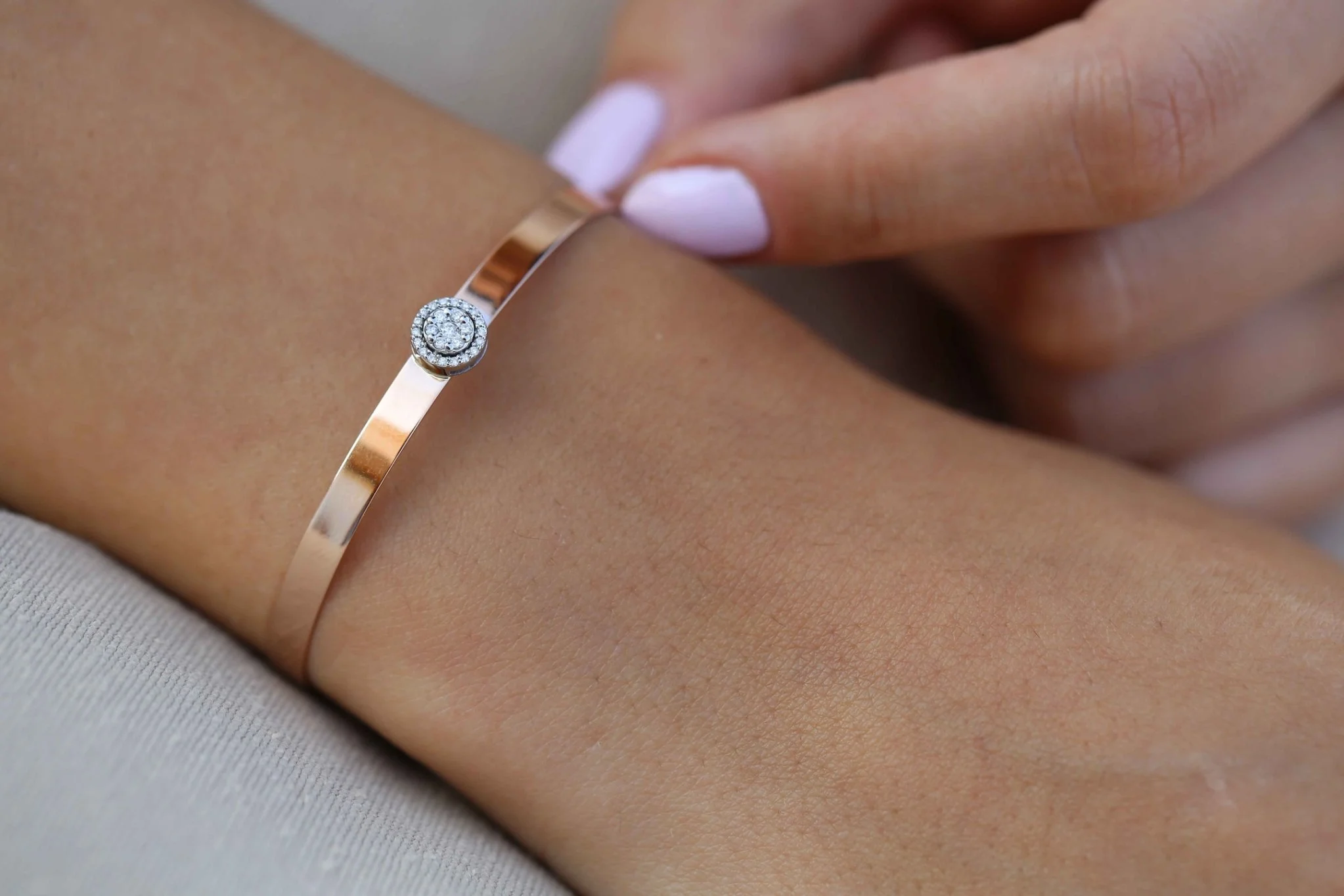 Kemer Pırlanta Bilezik - 5