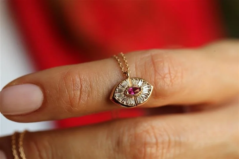 Lecco Ruby Necklace - 1