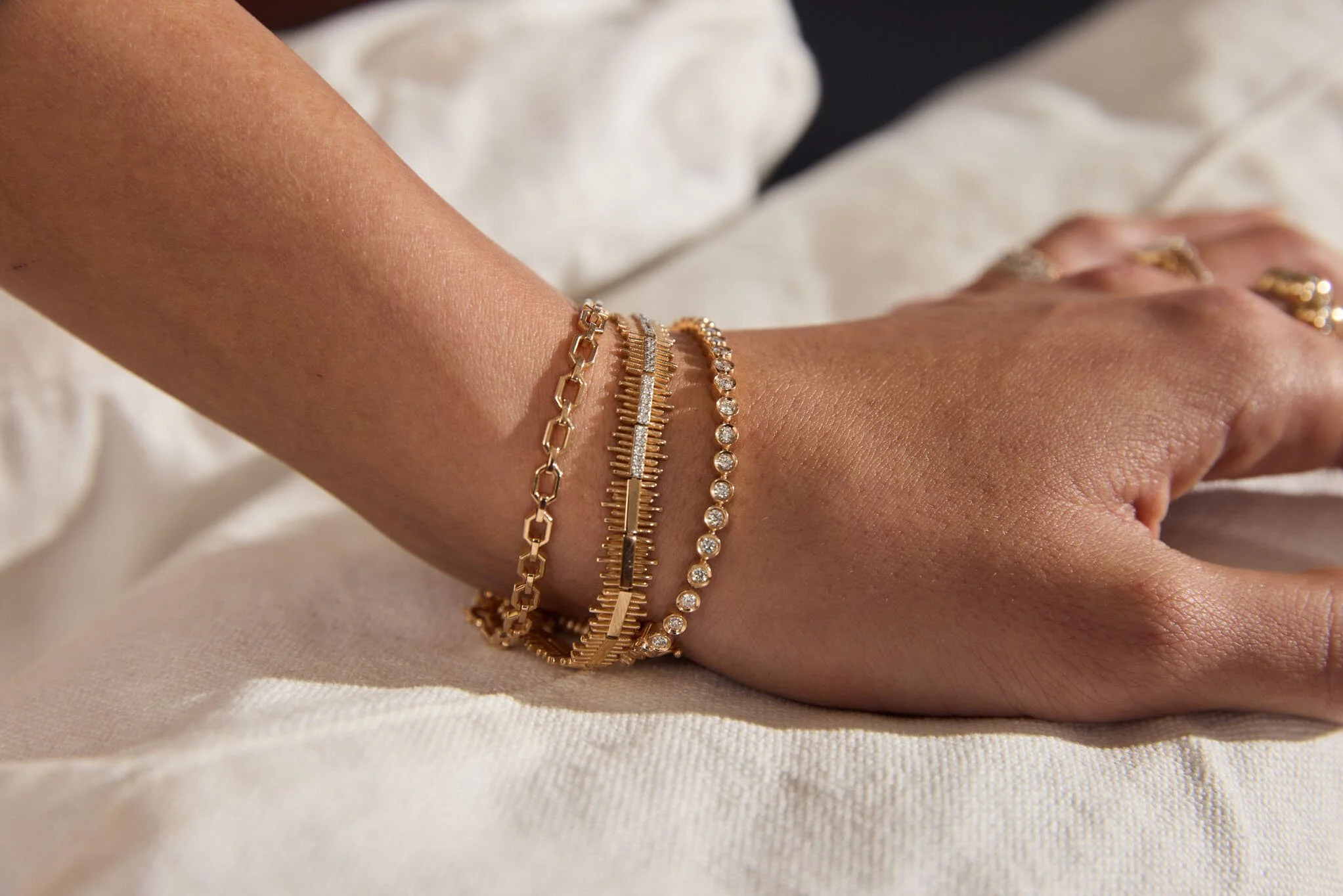 Diamond Tennis Bracelet - 2