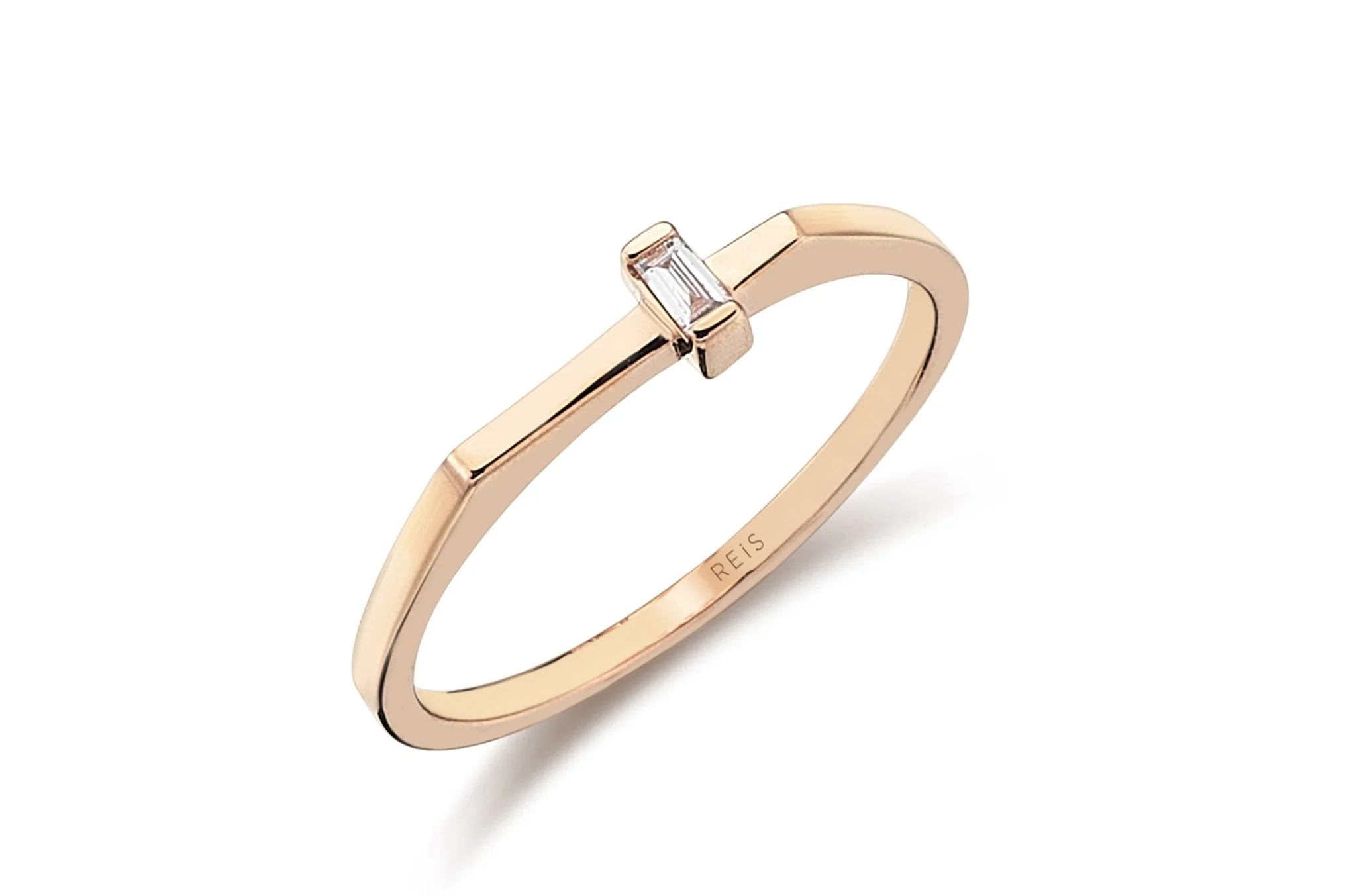 Mini Baget Kare Yüzük - 2