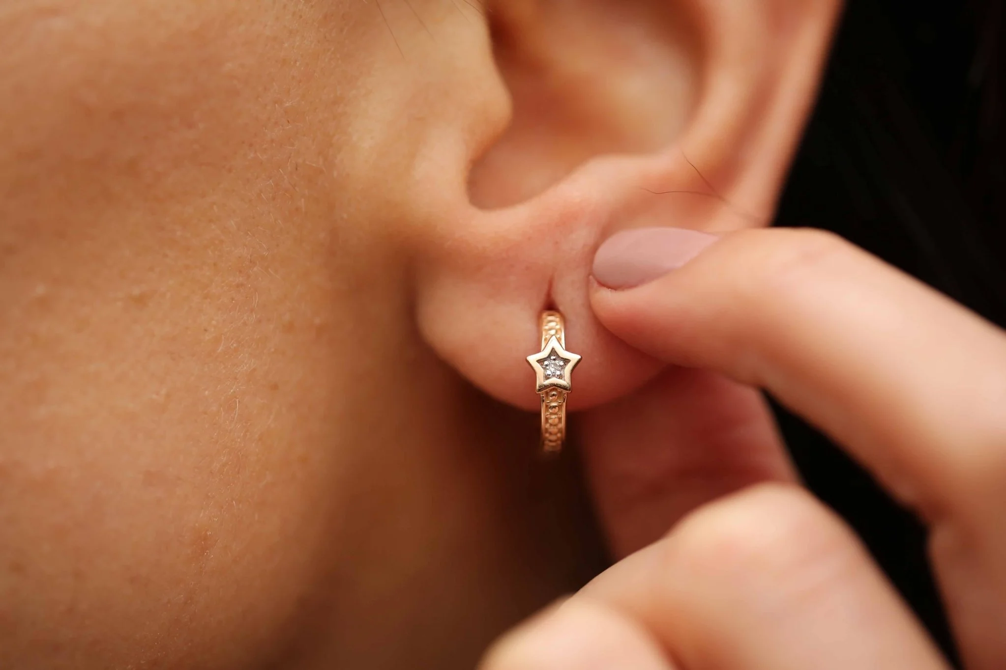 Mini Debut Yıldız Küpe - 1