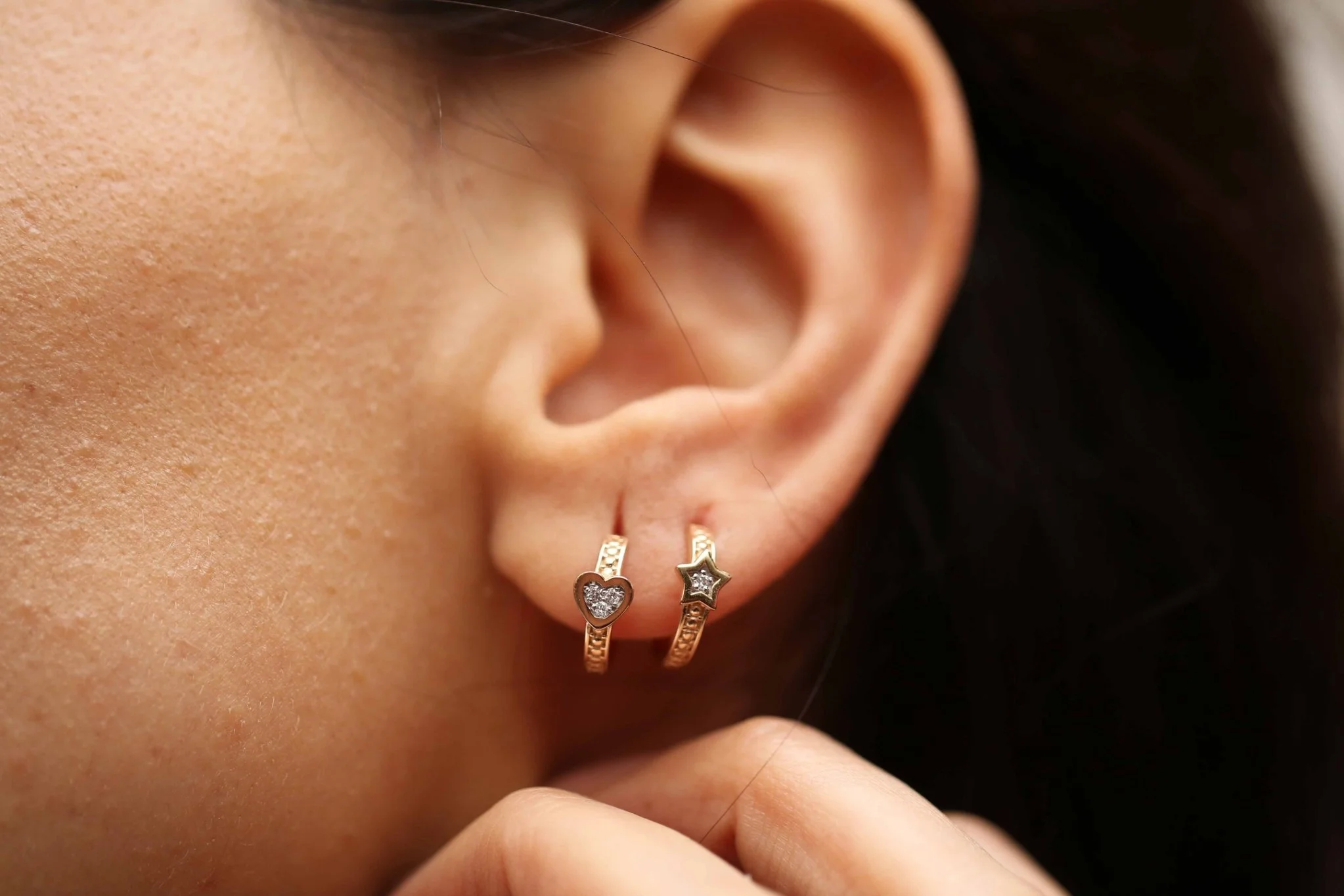 Mini Debut Yıldız Küpe - 2