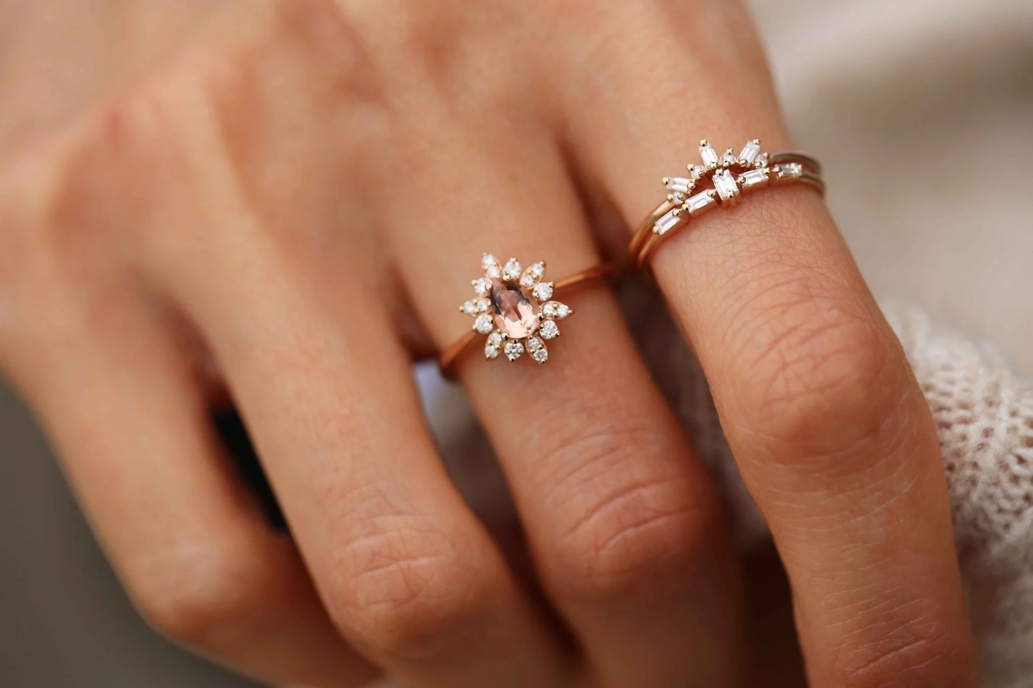 Morganit Yüzük - 5