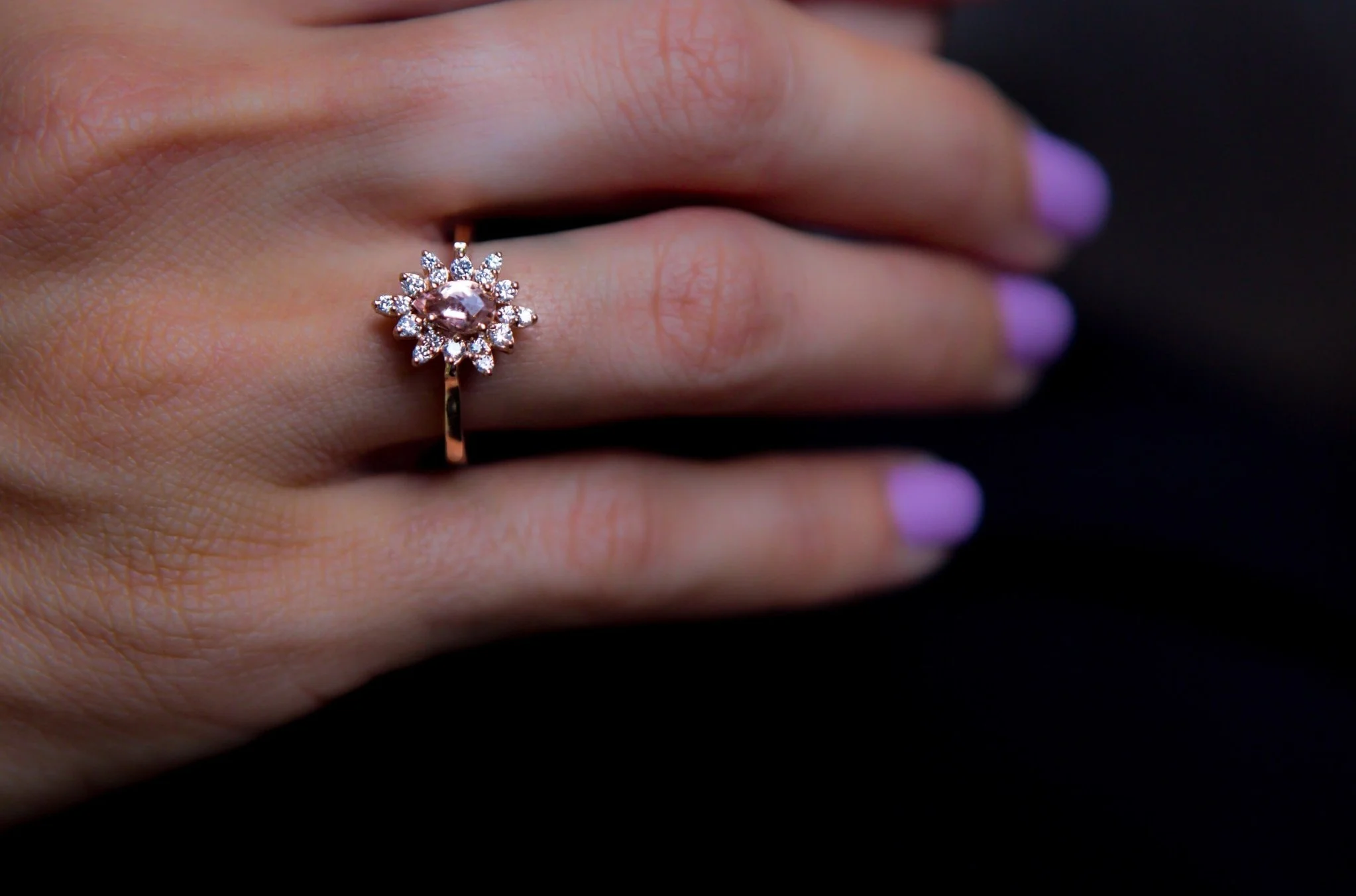 Morganit Yüzük - 4