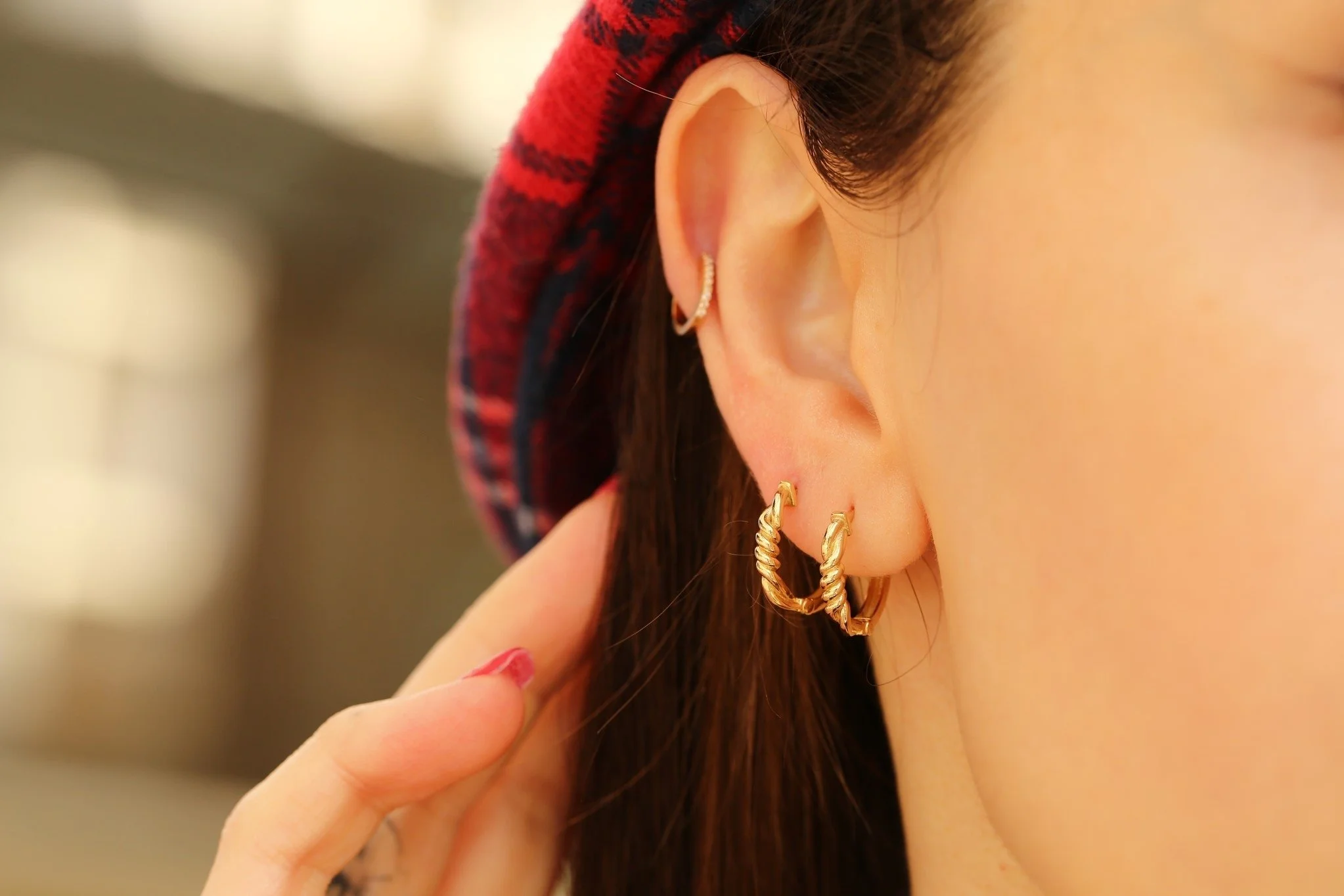 Nisan Düğümü Küpe - 2