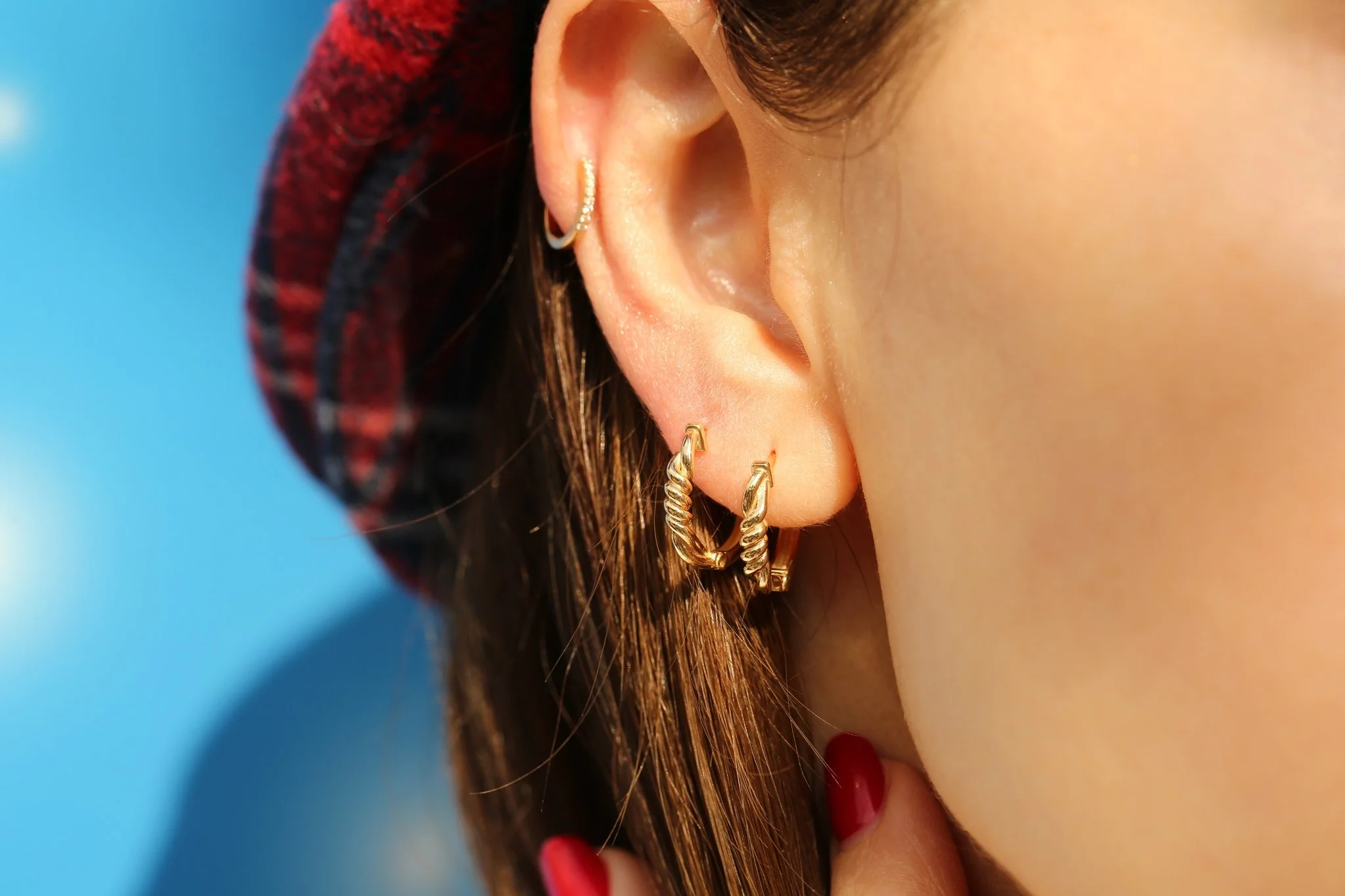 Nisan Düğümü Küpe - 3