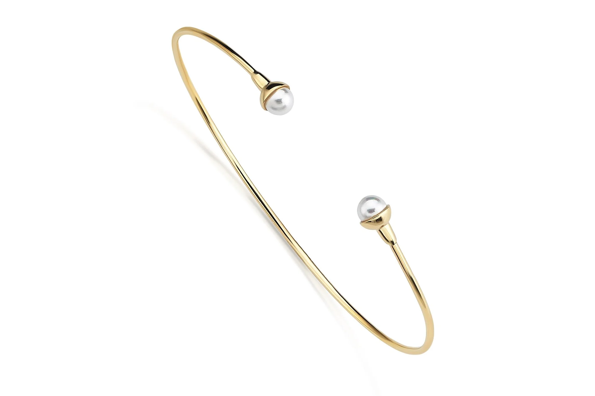 No Stress Pearl Bangle - 2