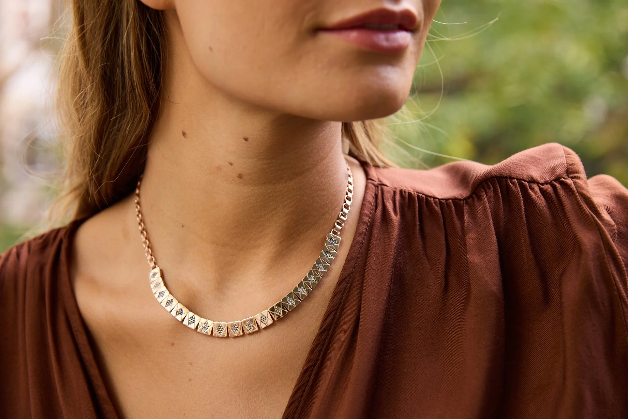 Octagon Necklace - 5