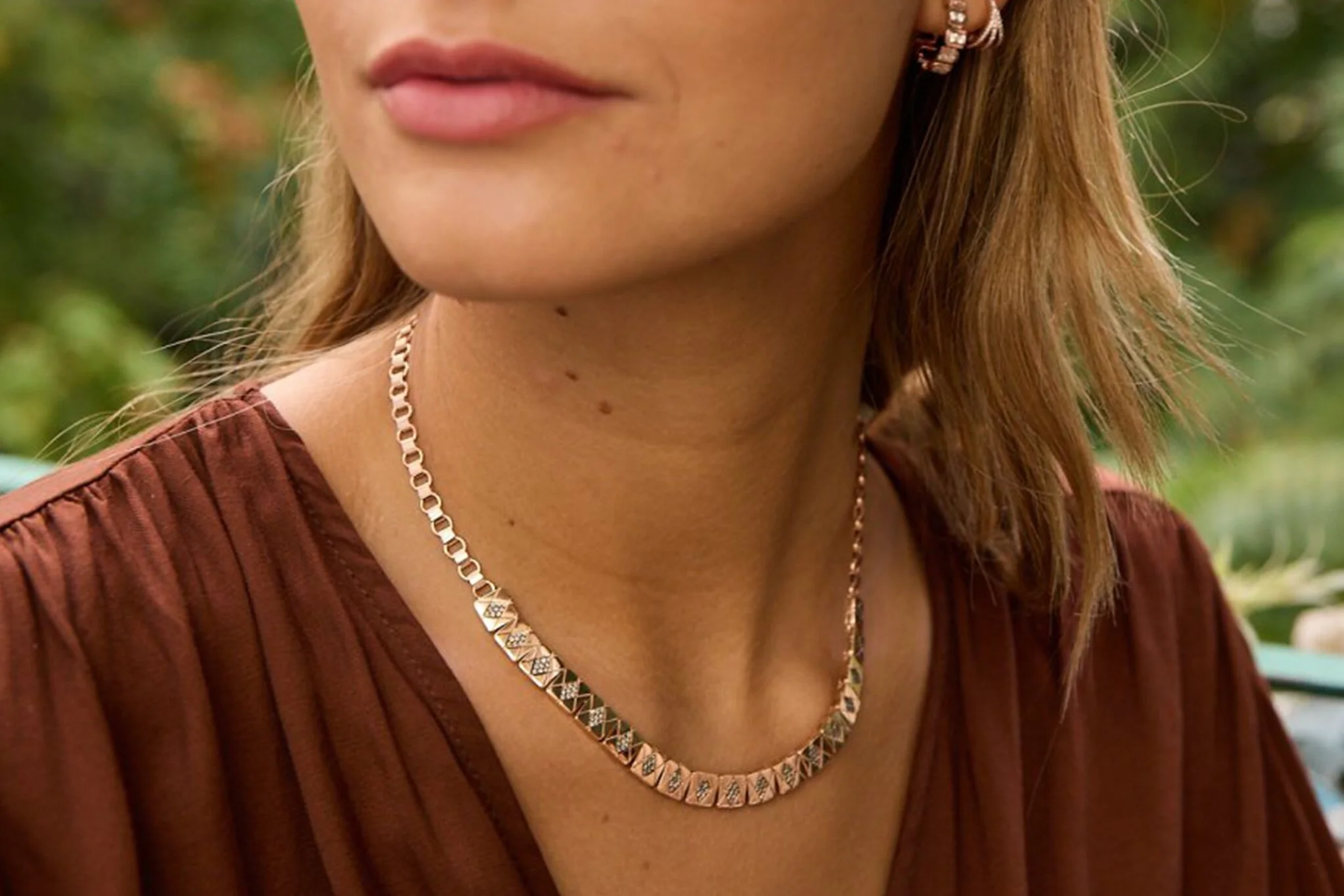 Octagon Necklace - 3