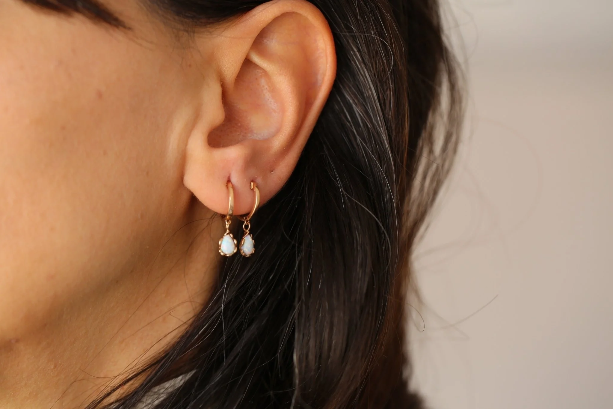 Opal Damla Küpe - 1