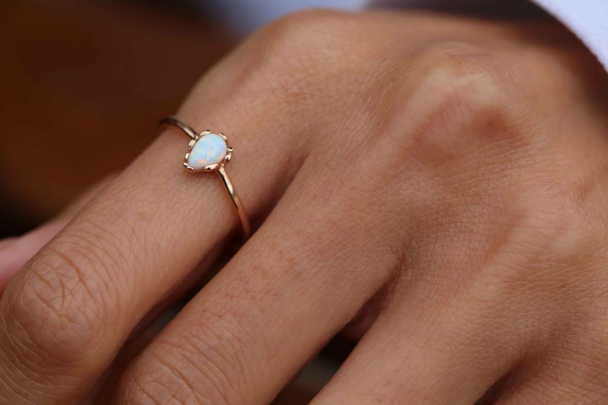 Opal Damla Yüzük - 1