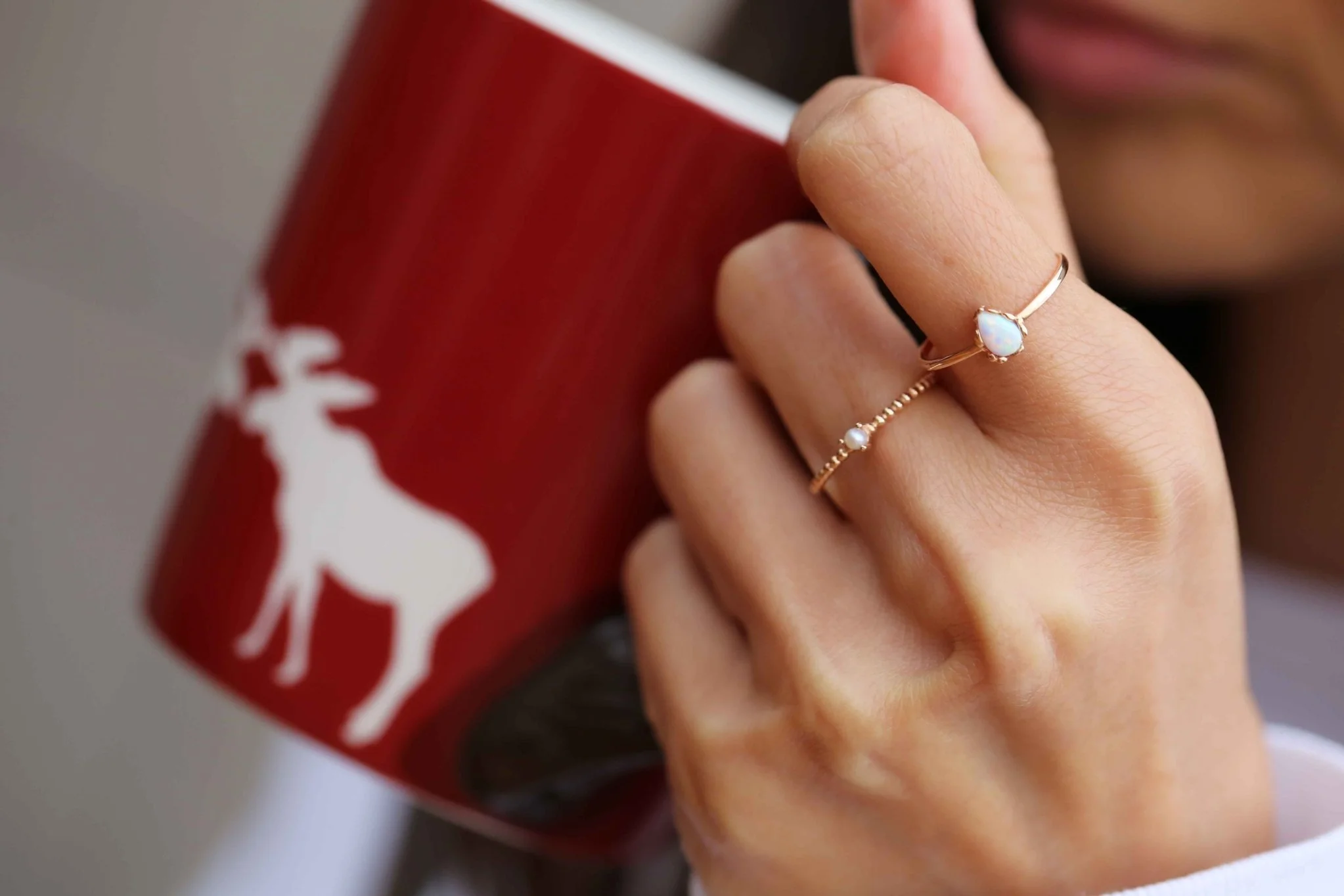 Opal Damla Yüzük - 4