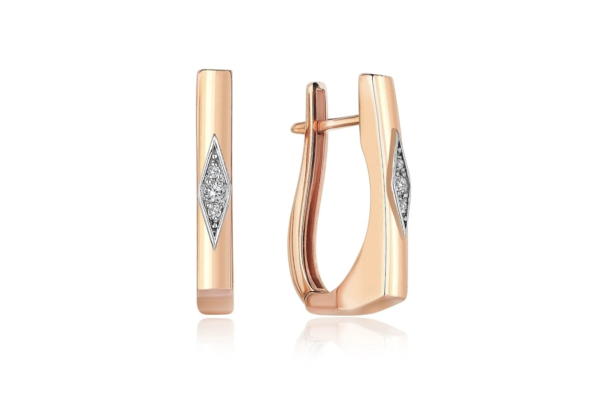 Pars Square 1 Earring - 1