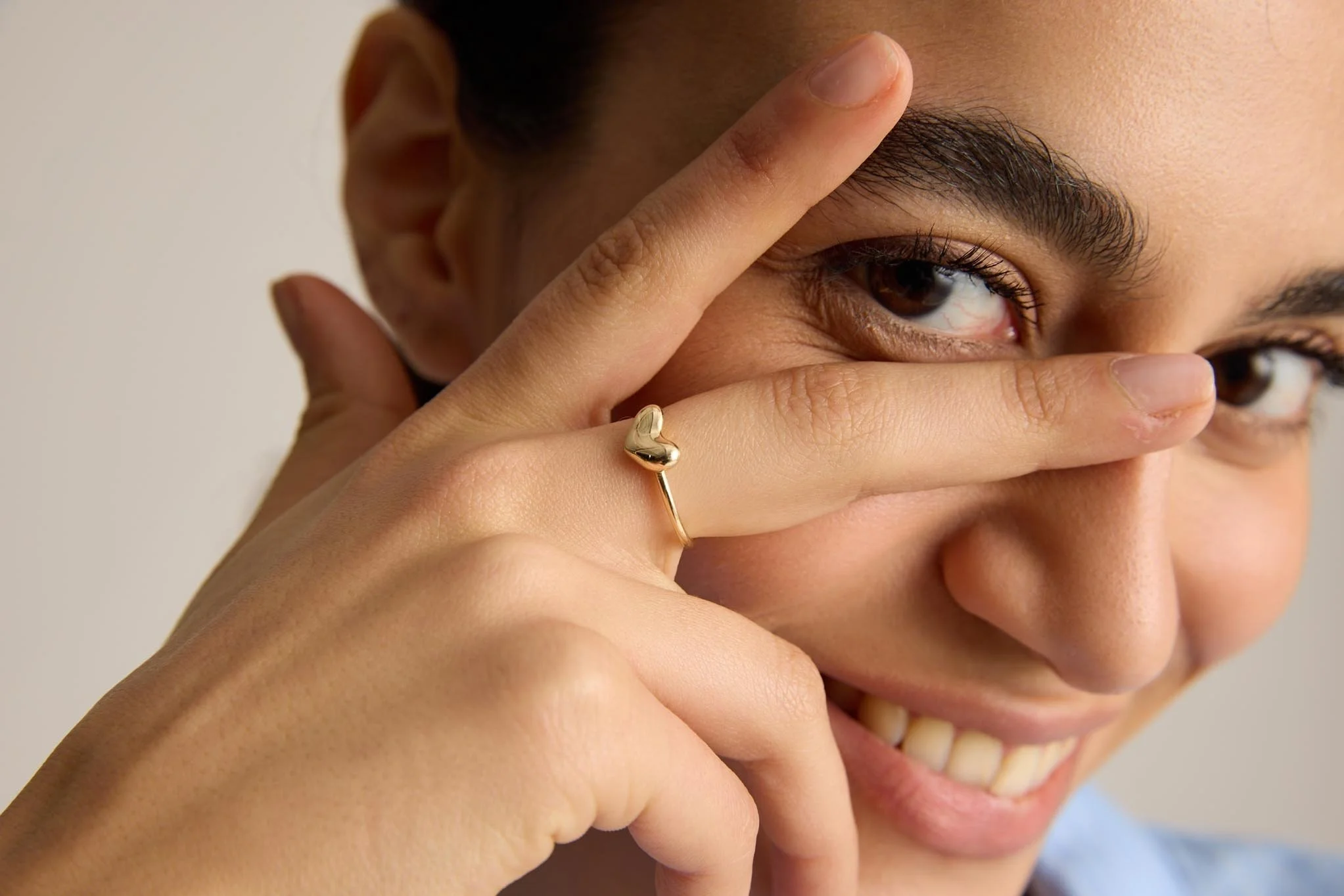 Peanut Heart Ring - 3