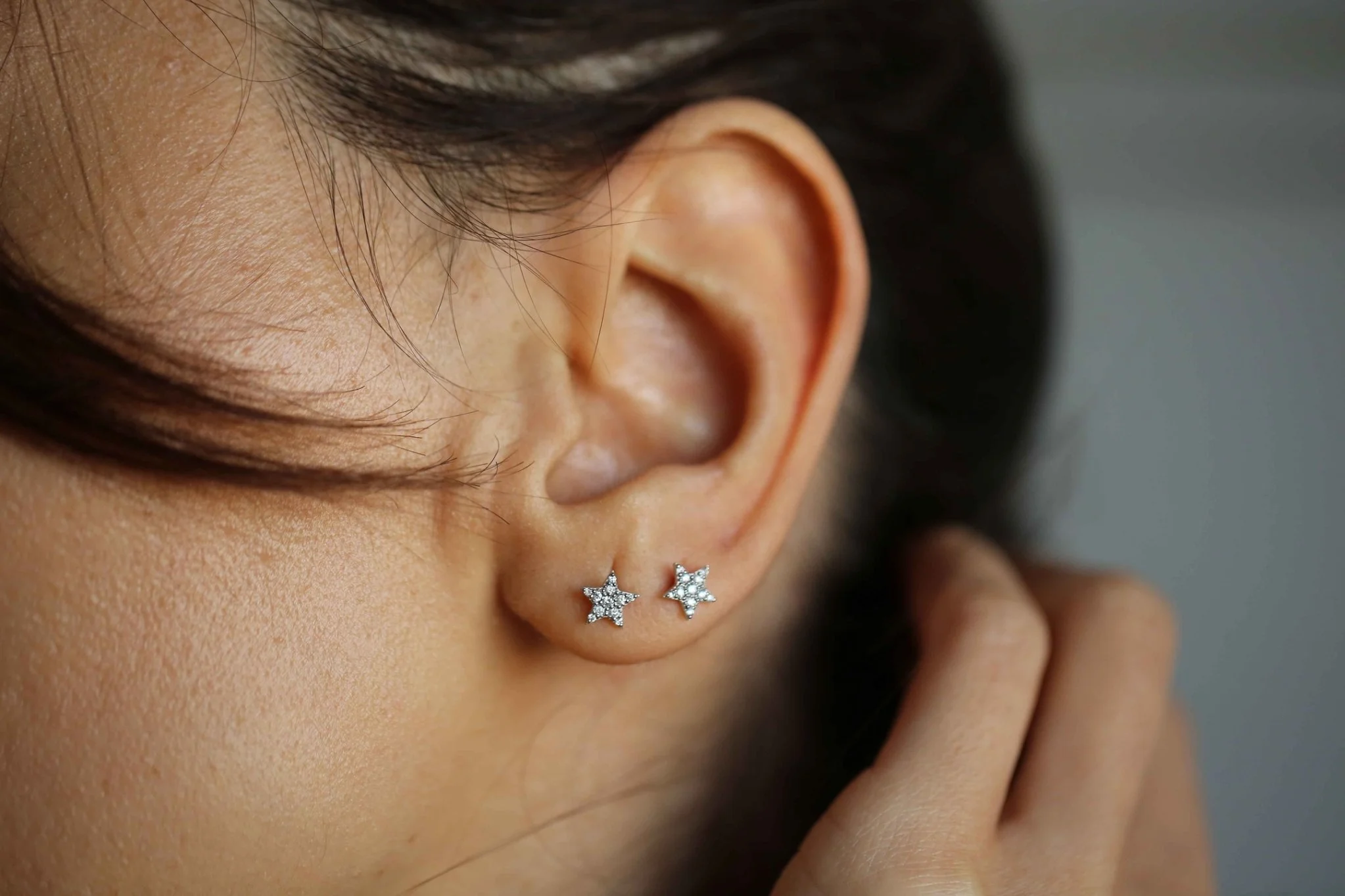 Pimli Yıldız Küpe - 1