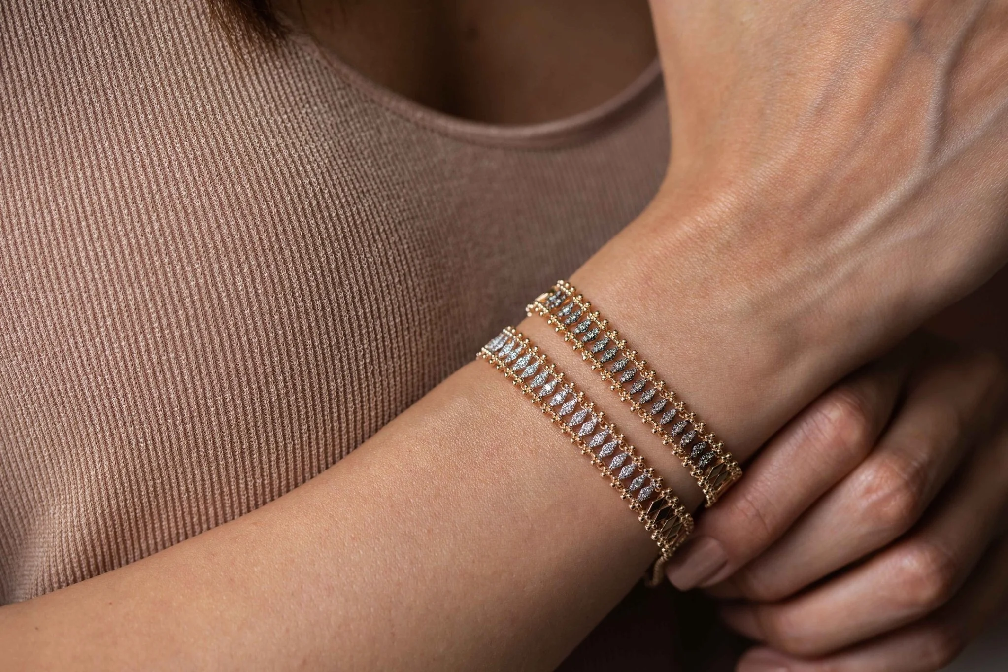 Prosecco Brown Bangle - 3